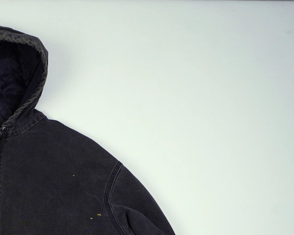 Carhartt Black Active Jacket XL Cotton