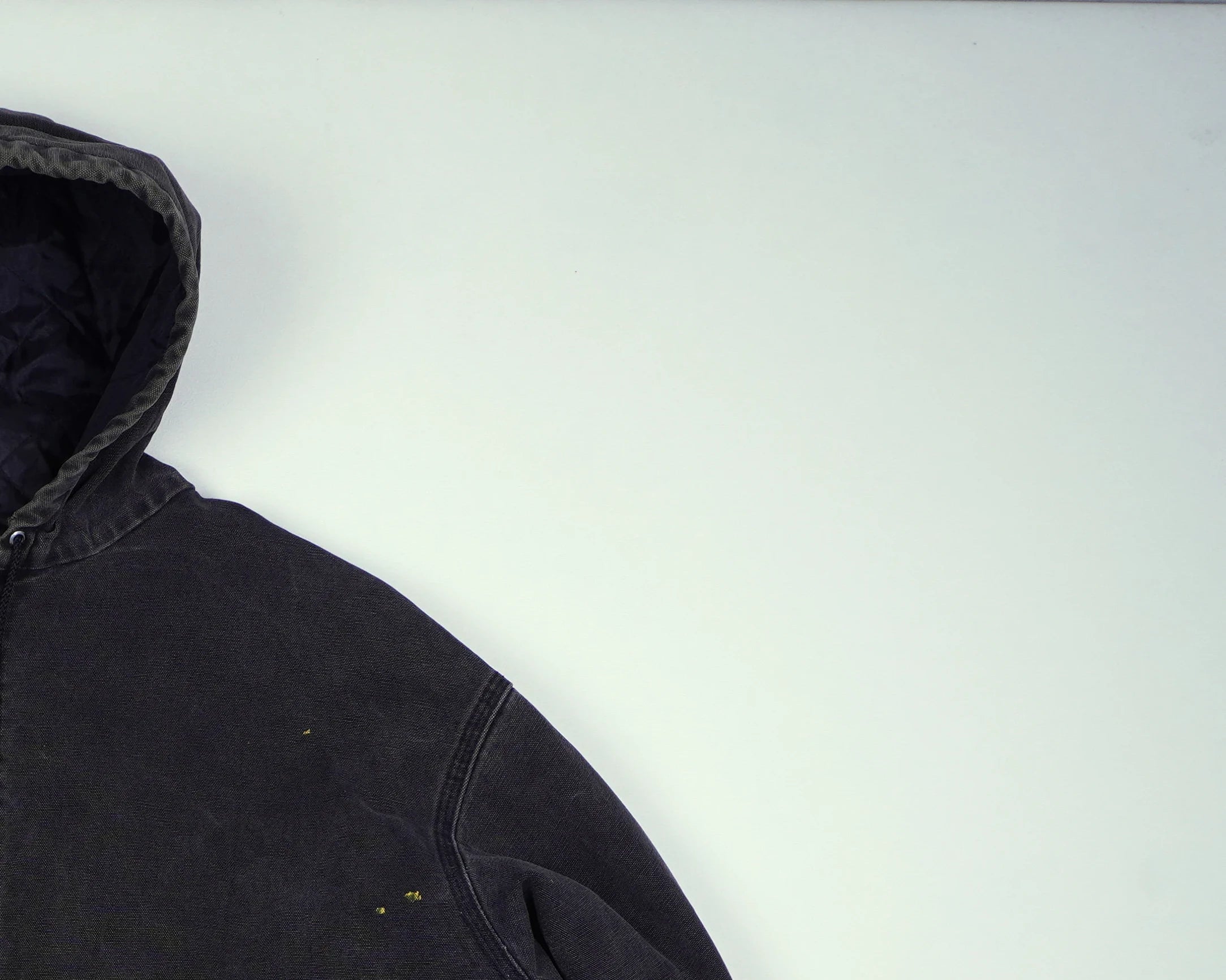 Carhartt Black Active Jacket XL Cotton