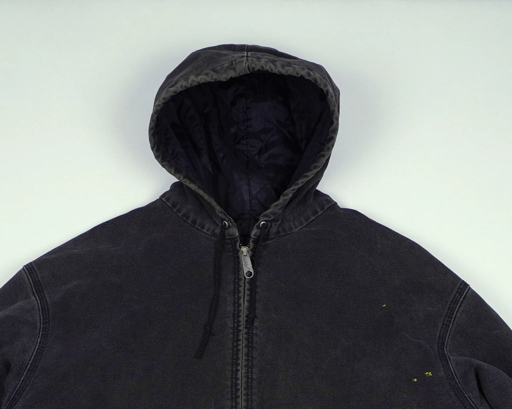Carhartt Black Active Jacket XL Cotton