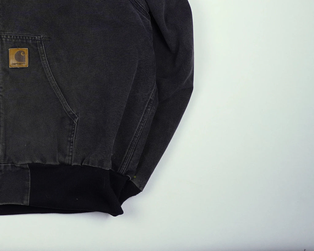 Carhartt Black Active Jacket XL Cotton