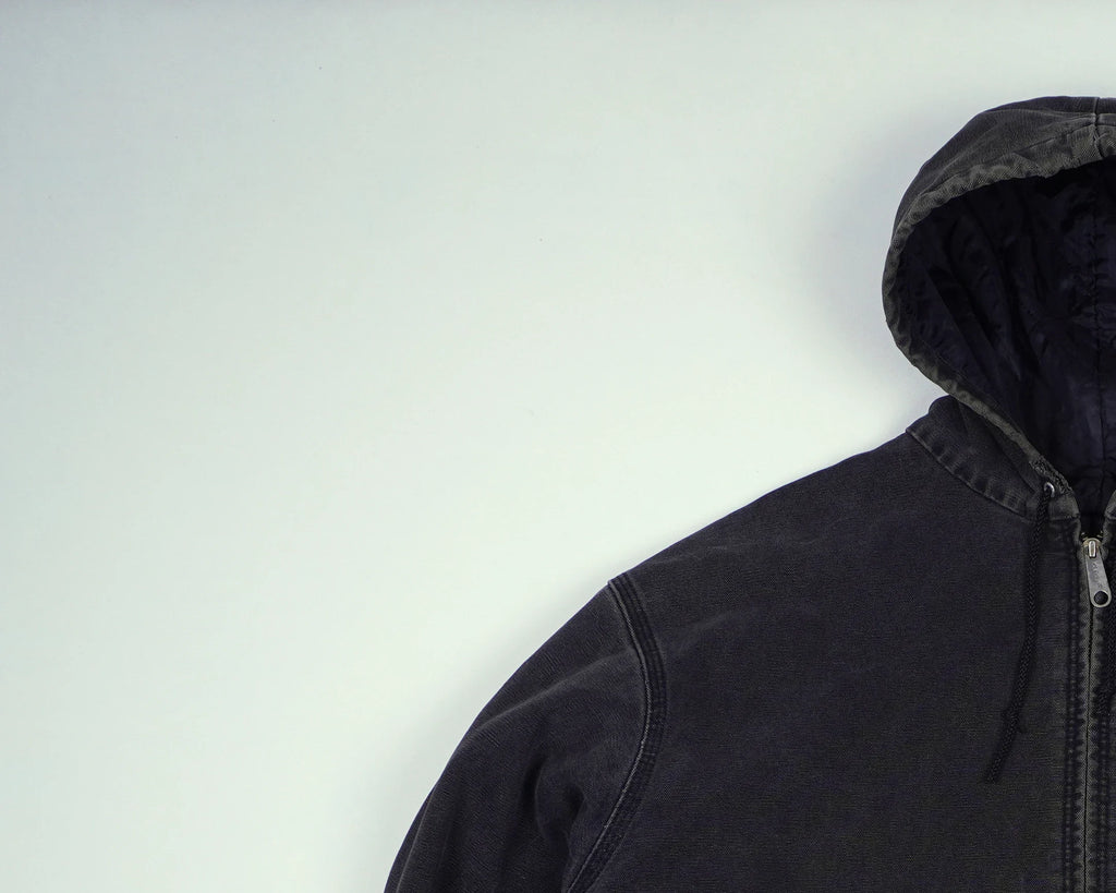 Carhartt Black Active Jacket XL Cotton