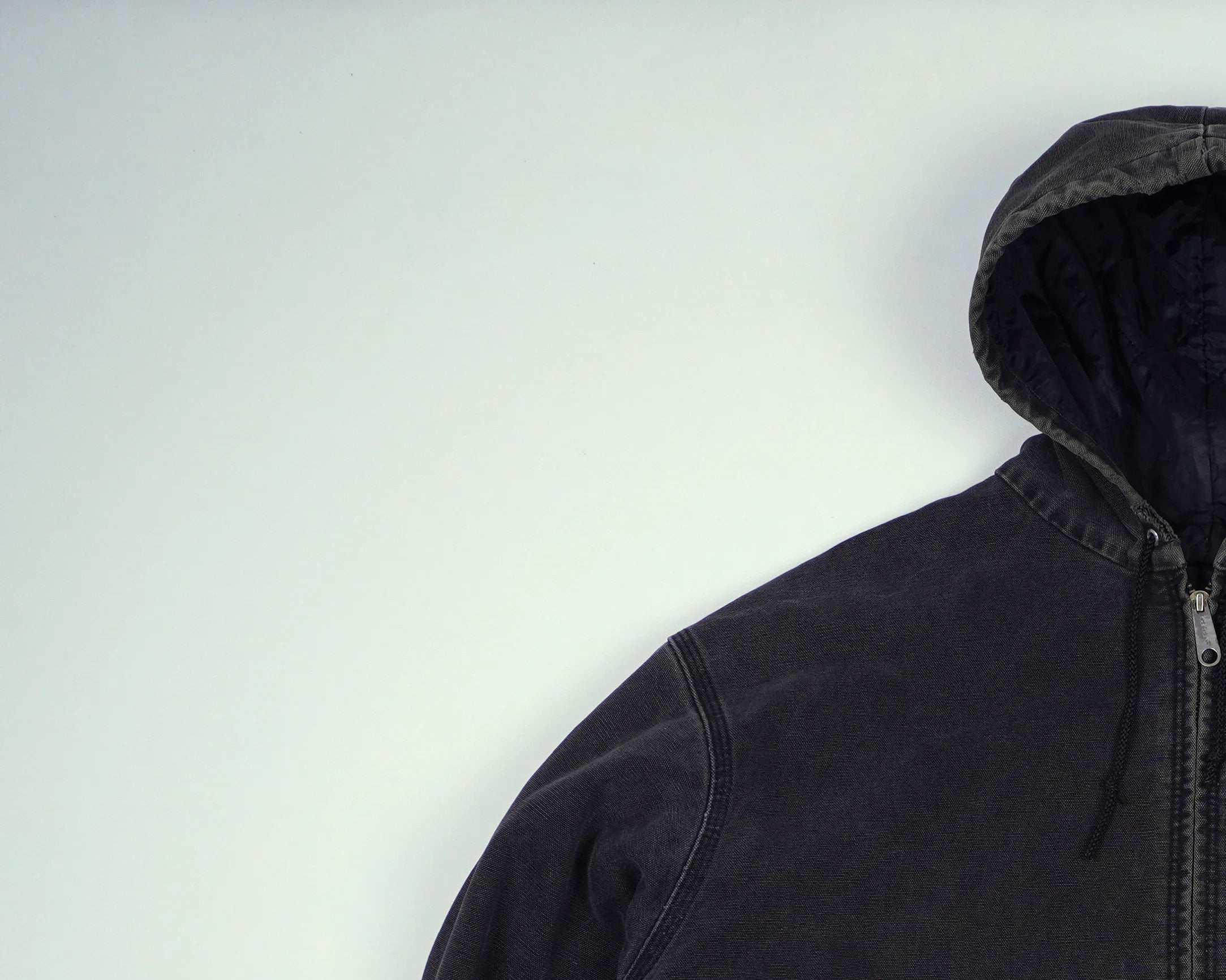 Carhartt Black Active Jacket XL Cotton