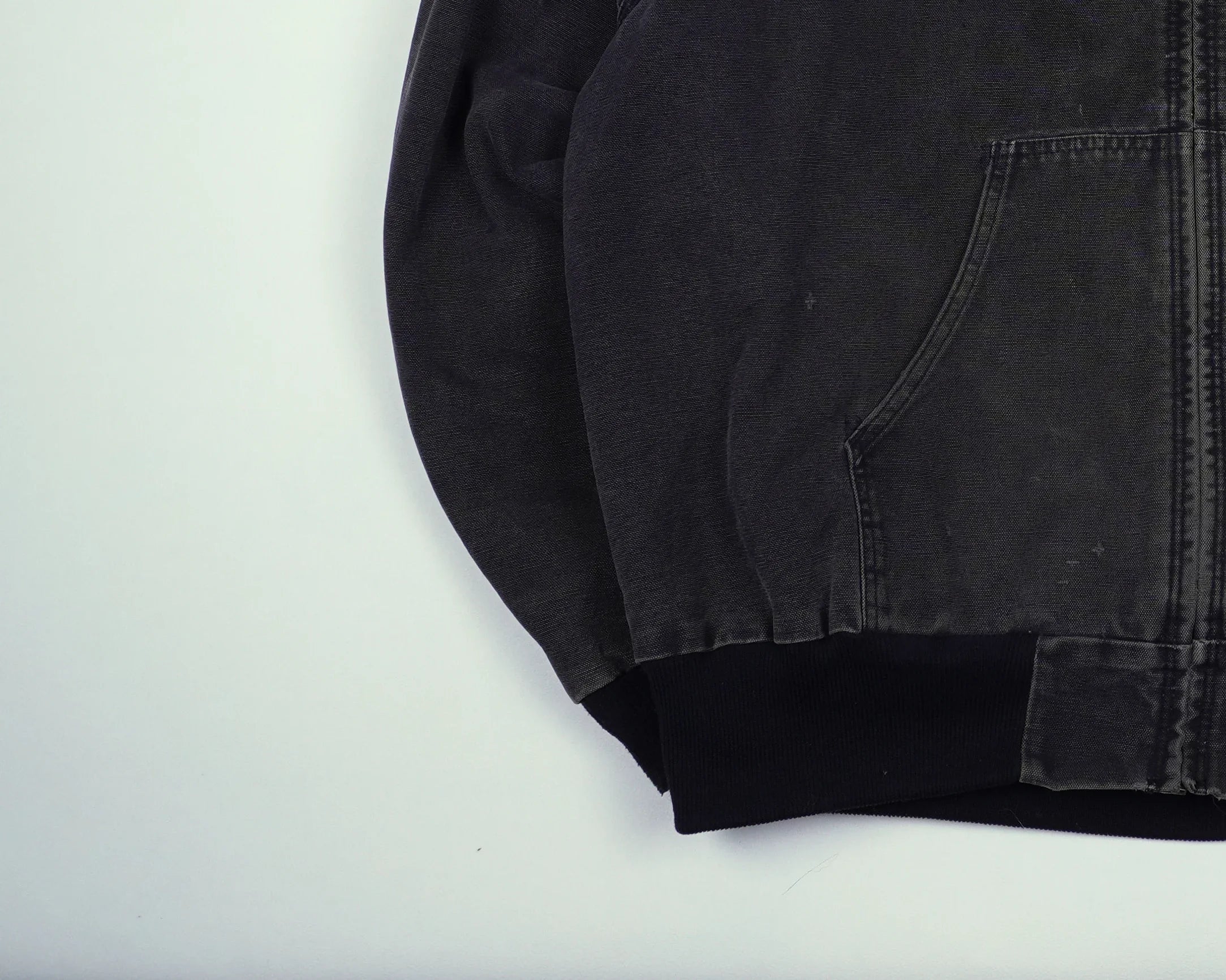 Carhartt Black Active Jacket XL Cotton