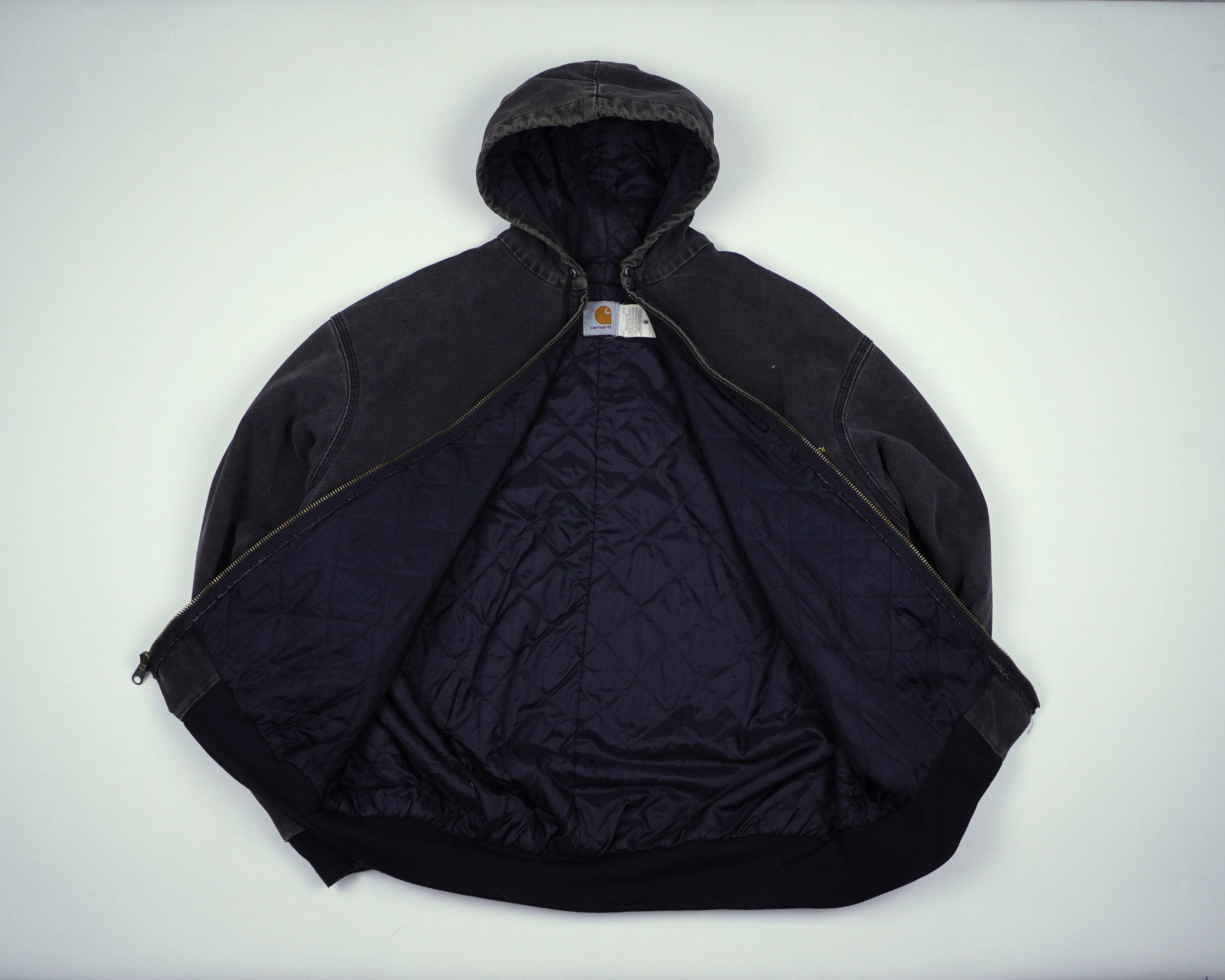 Carhartt Black Active Jacket XL Cotton