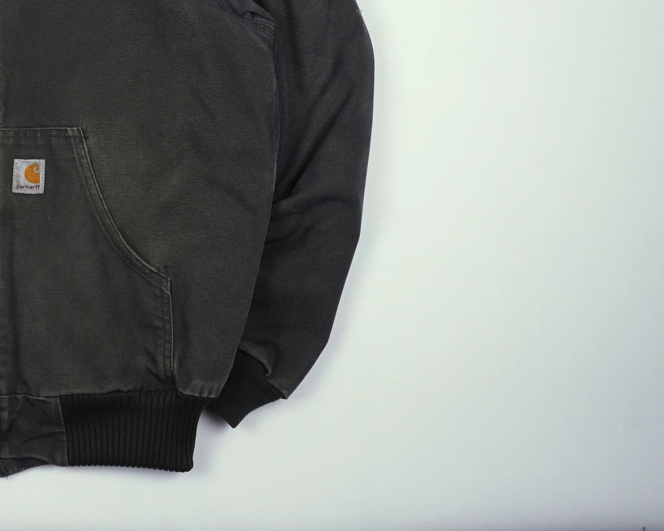 Carhartt Gray Active Jacket M Cotton