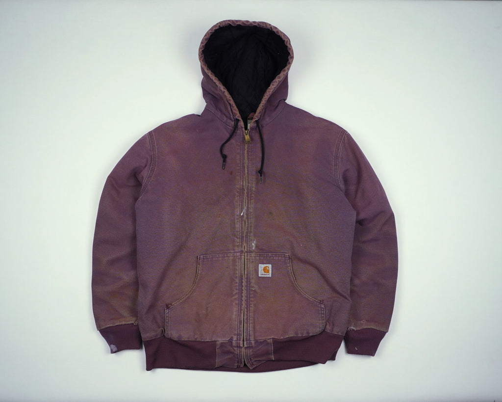 Carhartt Purple Active Jacket L Cotton