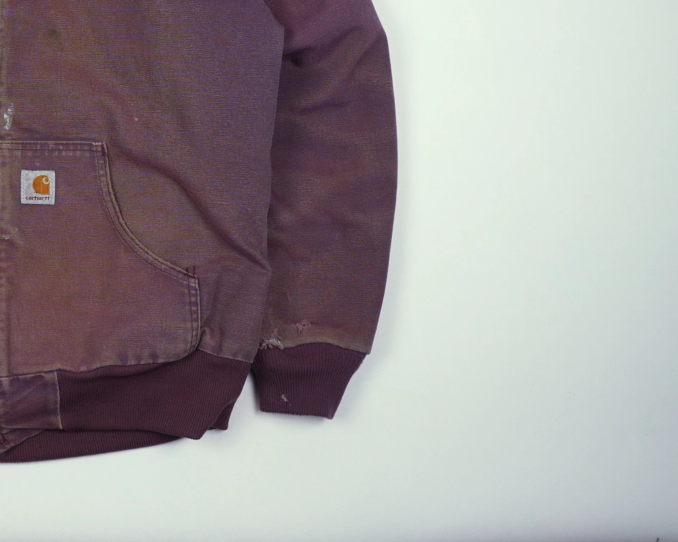 Carhartt Purple Active Jacket L Cotton