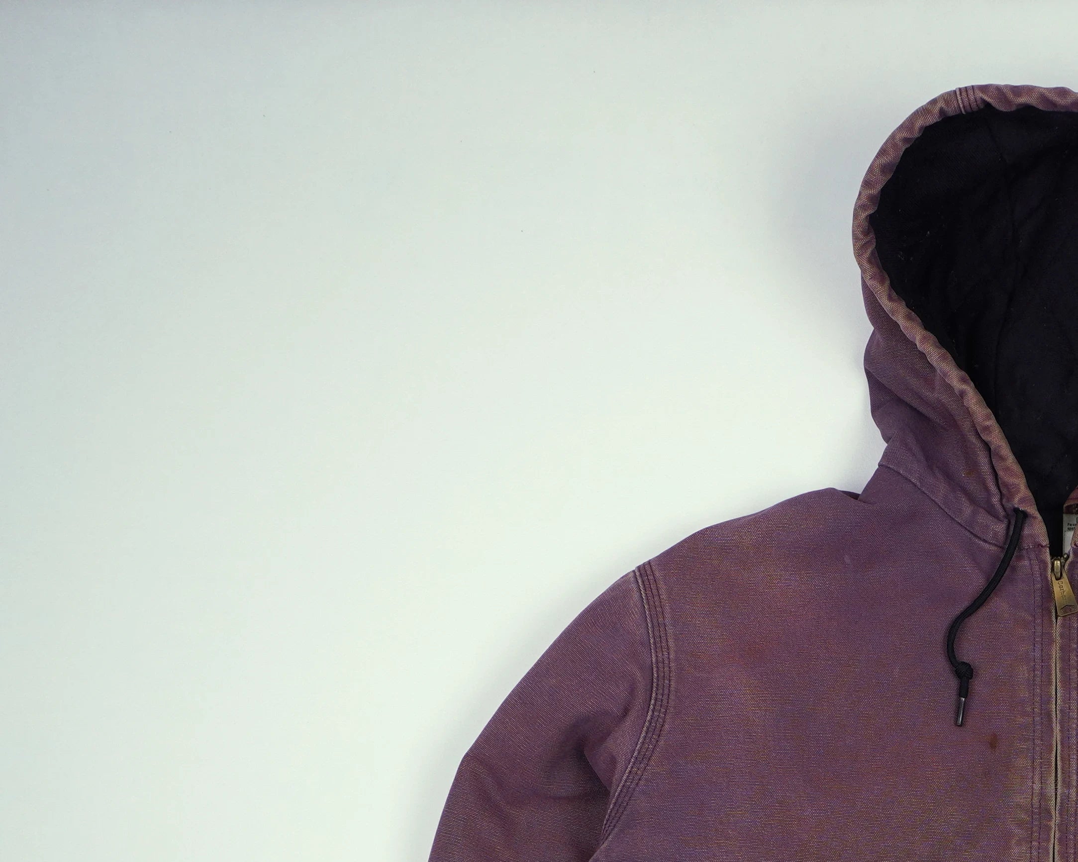 Carhartt Purple Active Jacket L Cotton