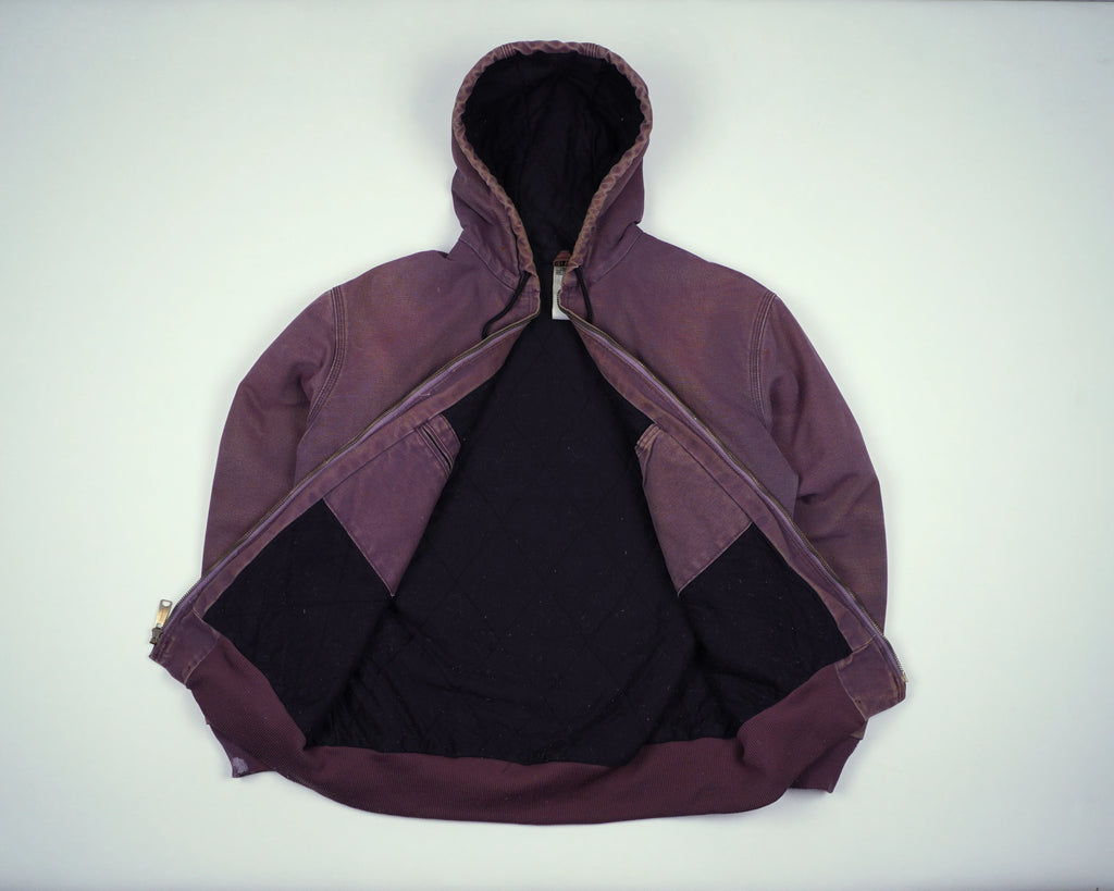 Carhartt Purple Active Jacket L Cotton
