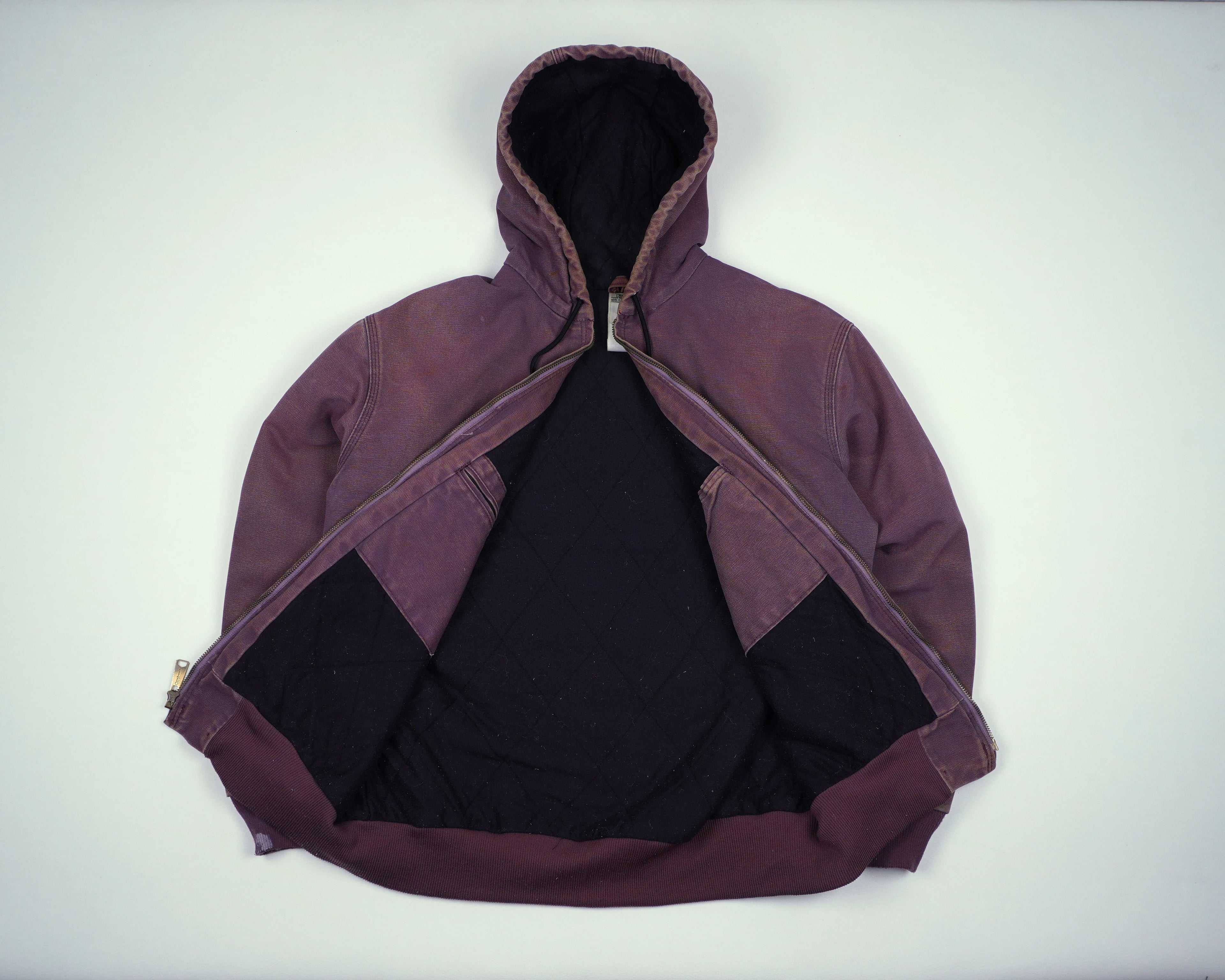 Carhartt Purple Active Jacket L Cotton