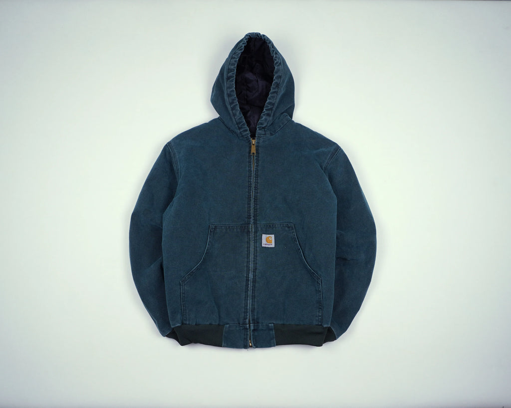 Carhartt Blue Active Jacket XS Cotton