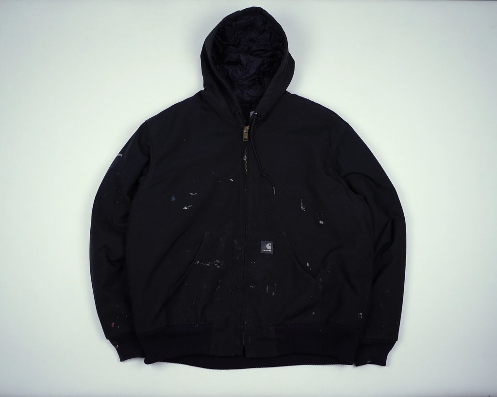 Carhartt Black Active Jacket M Cotton, Polyester