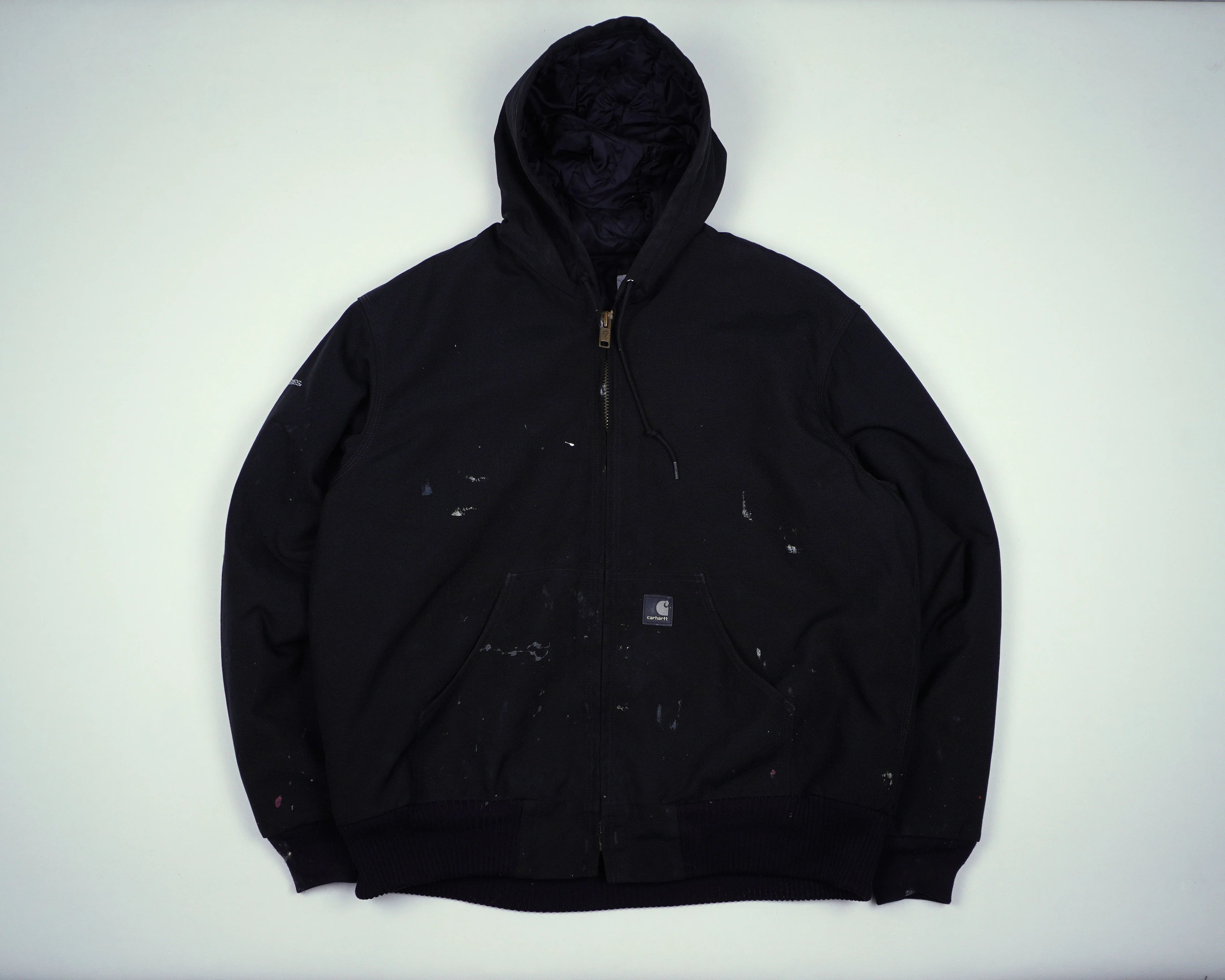 Carhartt Black Active Jacket M Cotton, Polyester