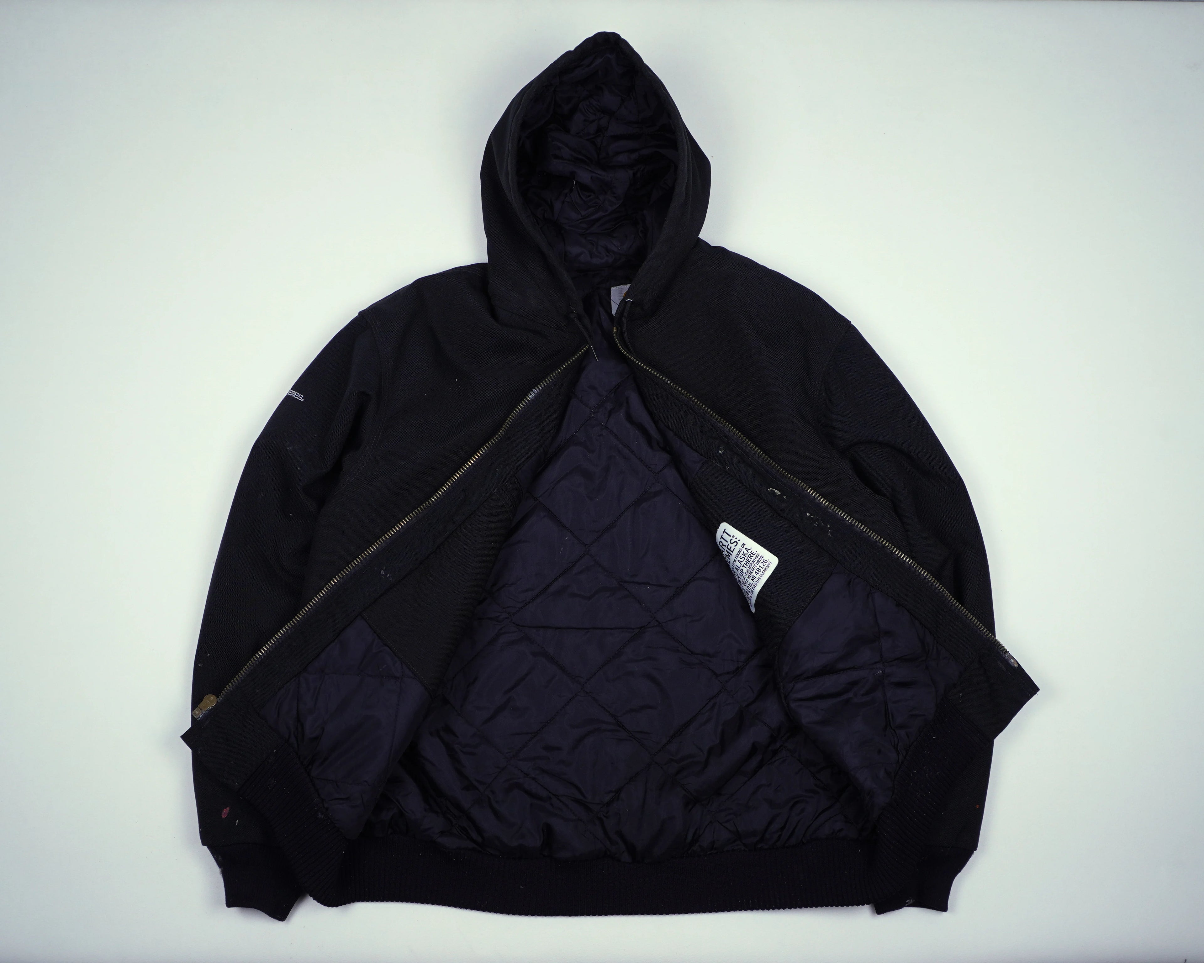 Carhartt Black Active Jacket M Cotton, Polyester