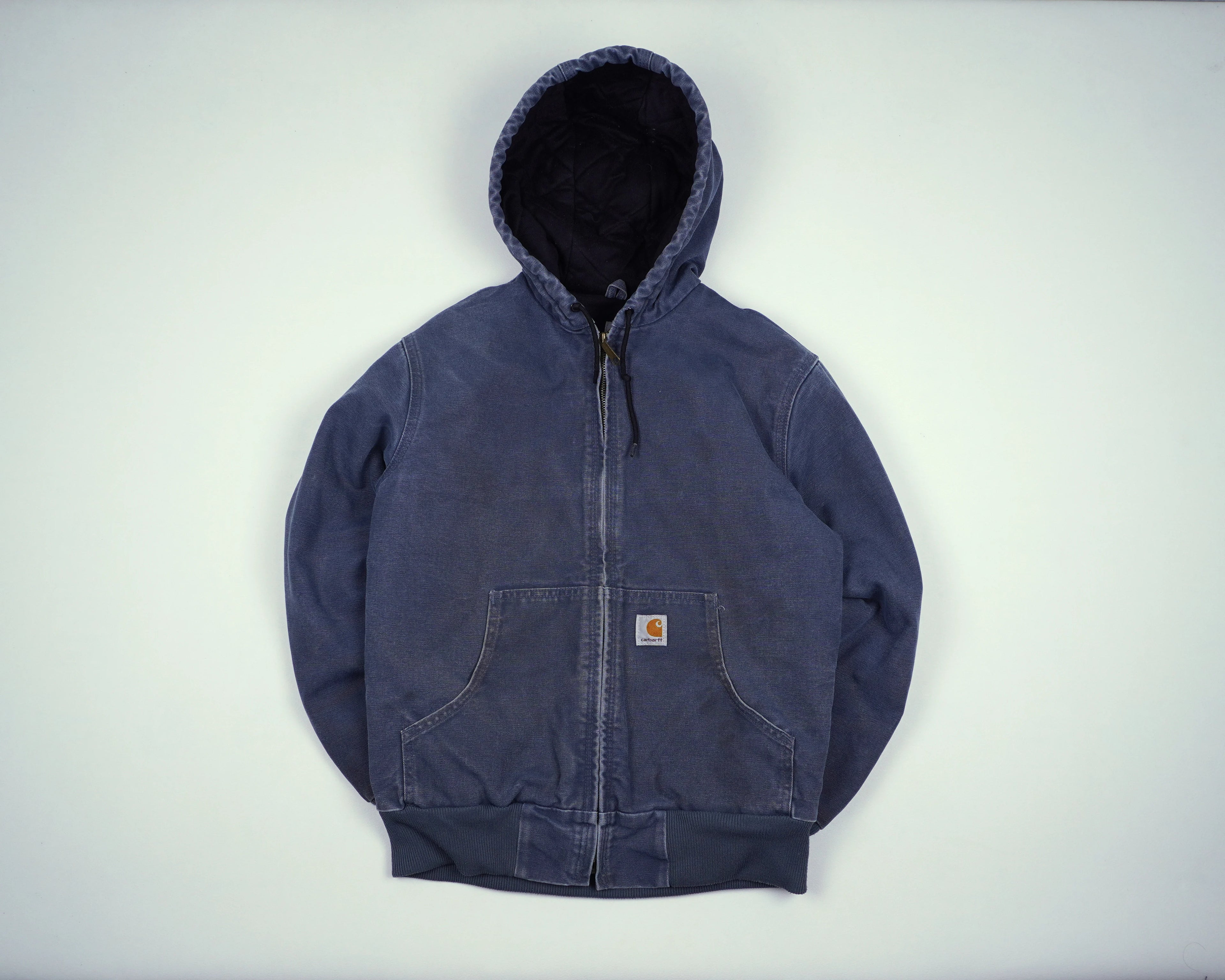 Carhartt Blue Active Jacket XS Cotton