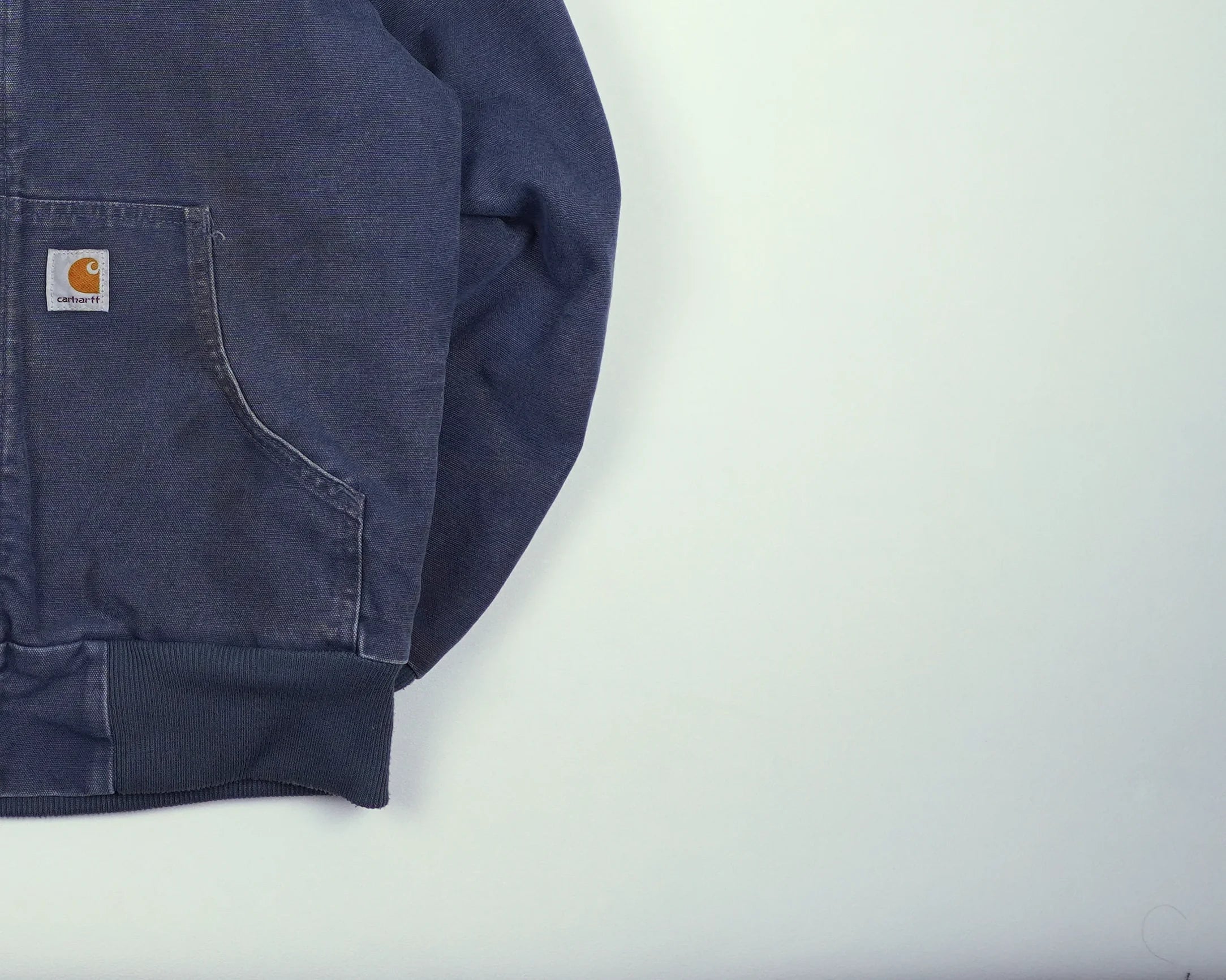 Carhartt Blue Active Jacket XS Cotton