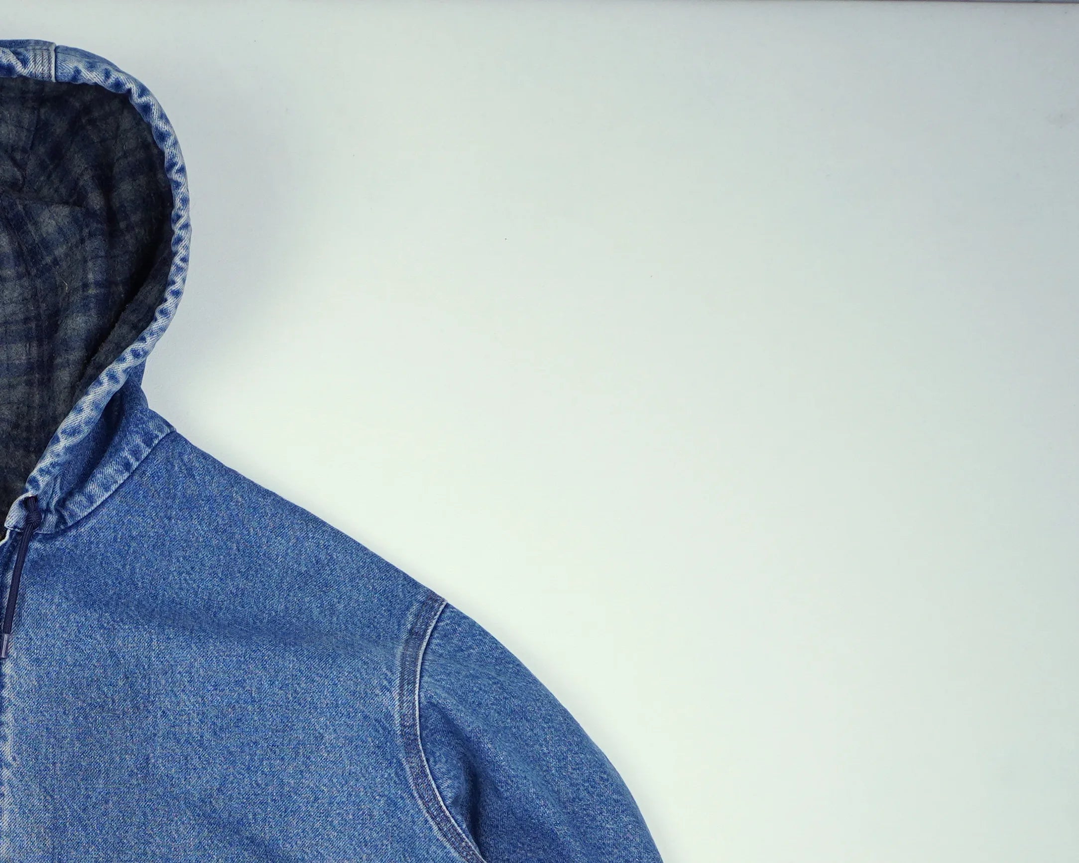 Carhartt Blue Active Jacket XXL Denim, Flannel