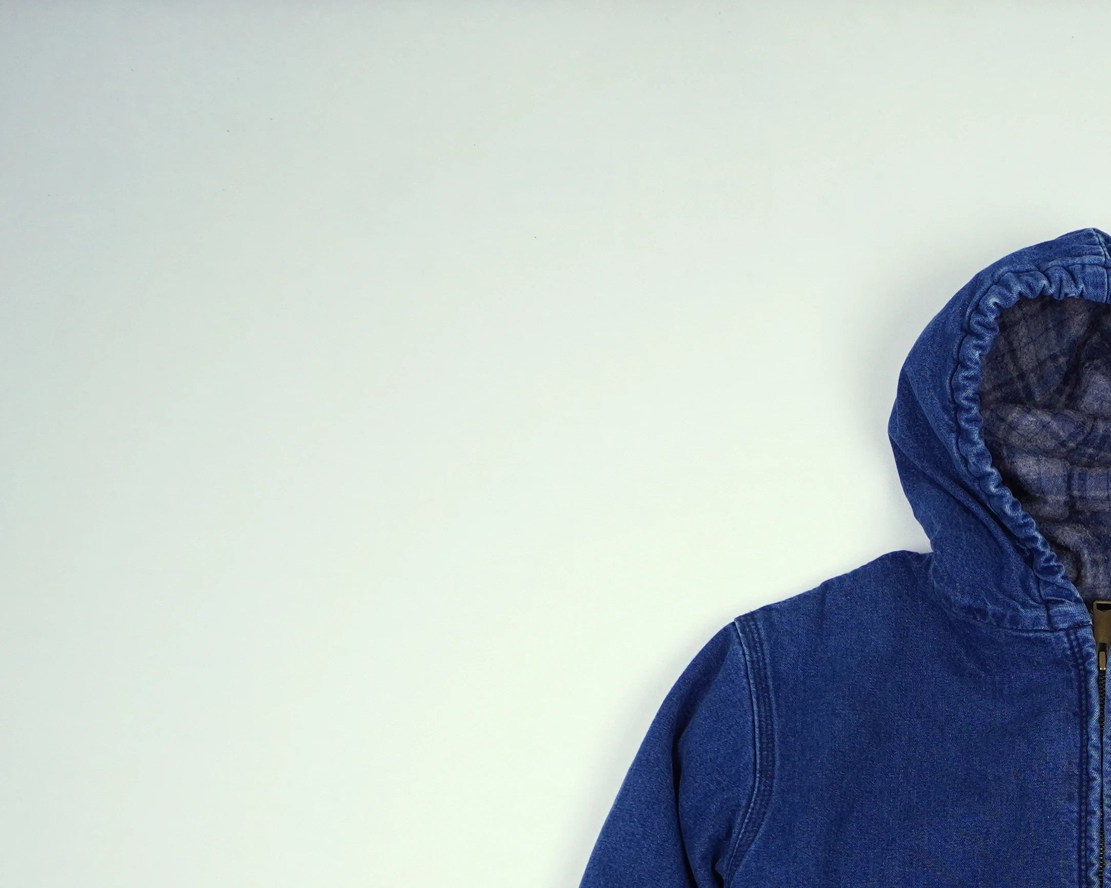 Carhartt Blue Active Jacket XS Denim, Flannel