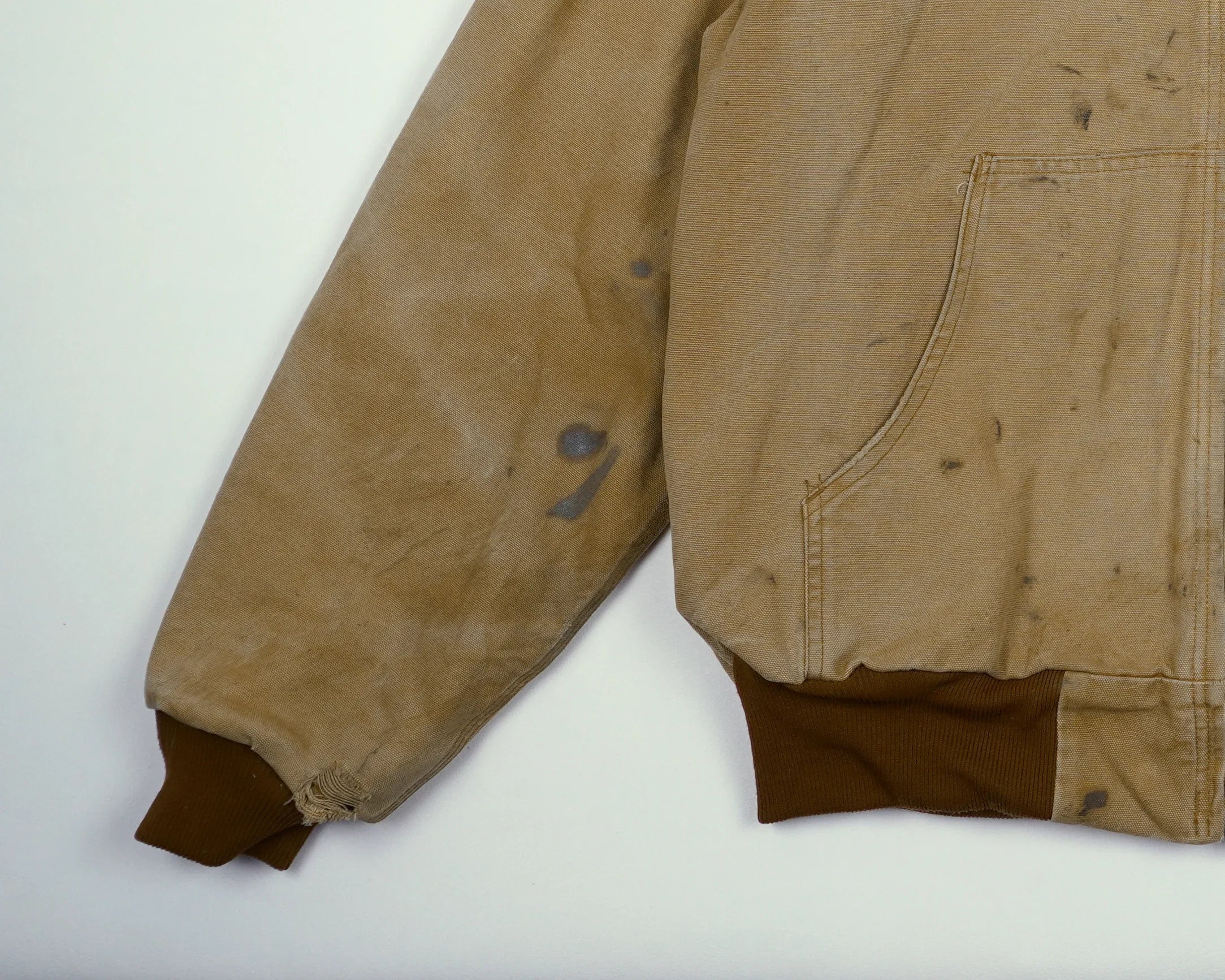 Carhartt Beige Active Jacket L Canvas