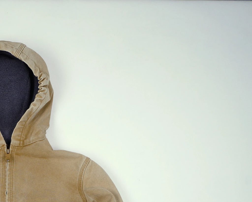 Carhartt Beige Active Jacket XS Canvas, Fleece