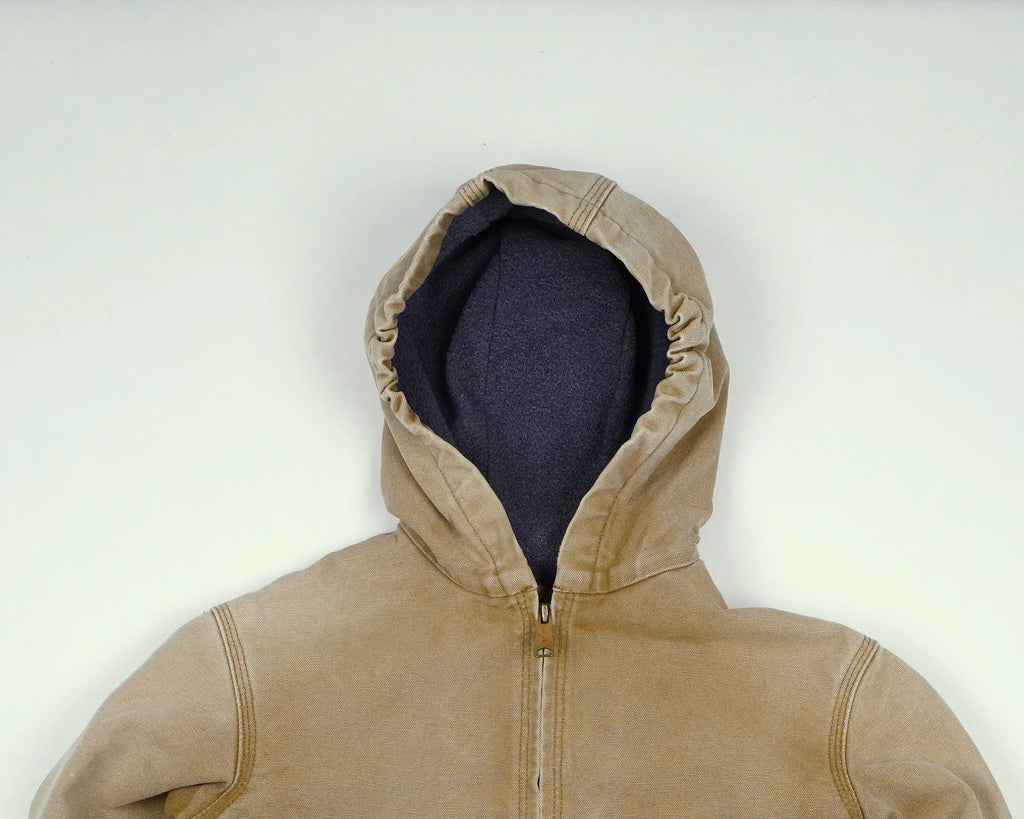 Carhartt Beige Active Jacket XS Canvas, Fleece