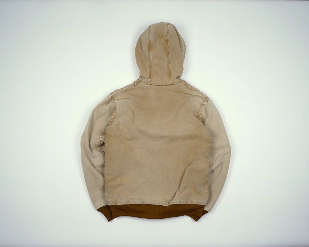 Carhartt Beige Active Jacket XS Canvas, Fleece