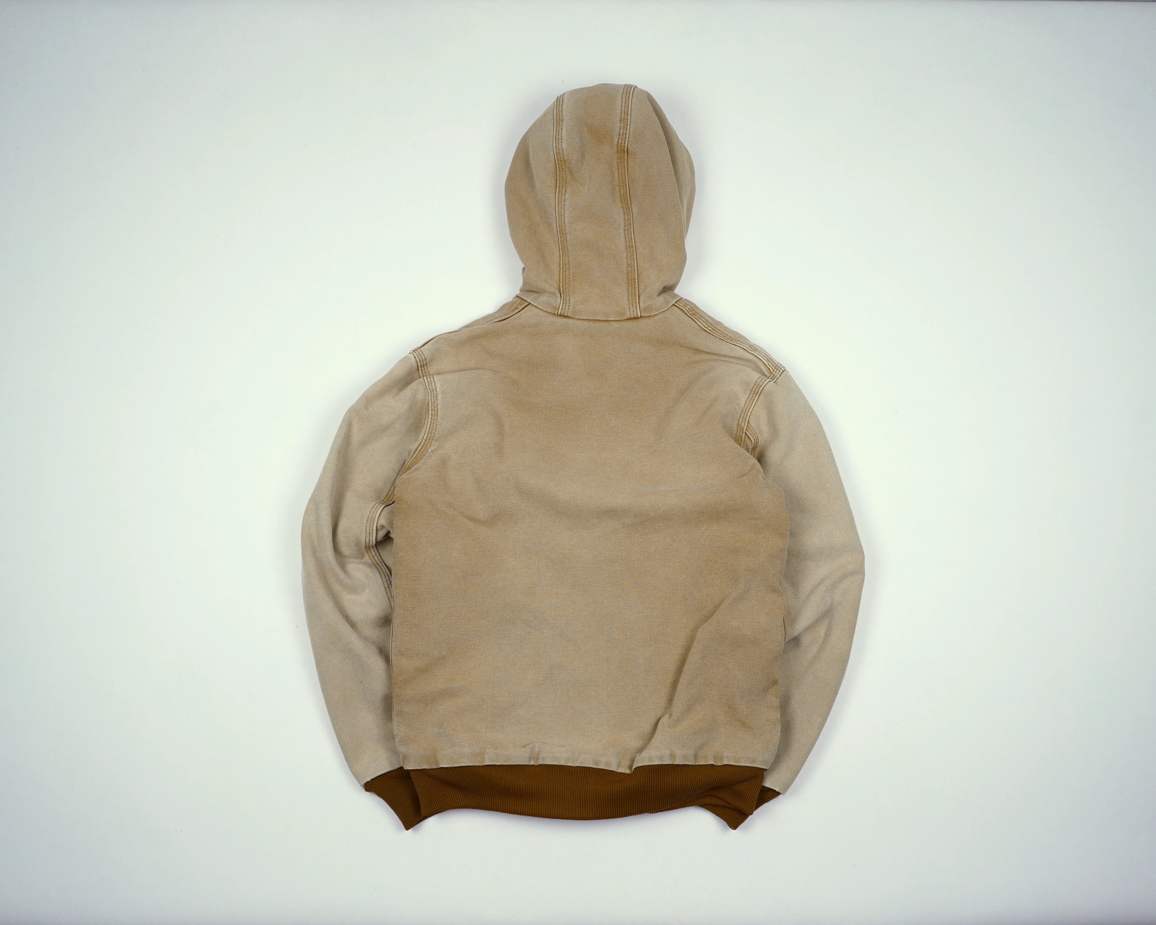 Carhartt Beige Active Jacket XS Canvas, Fleece