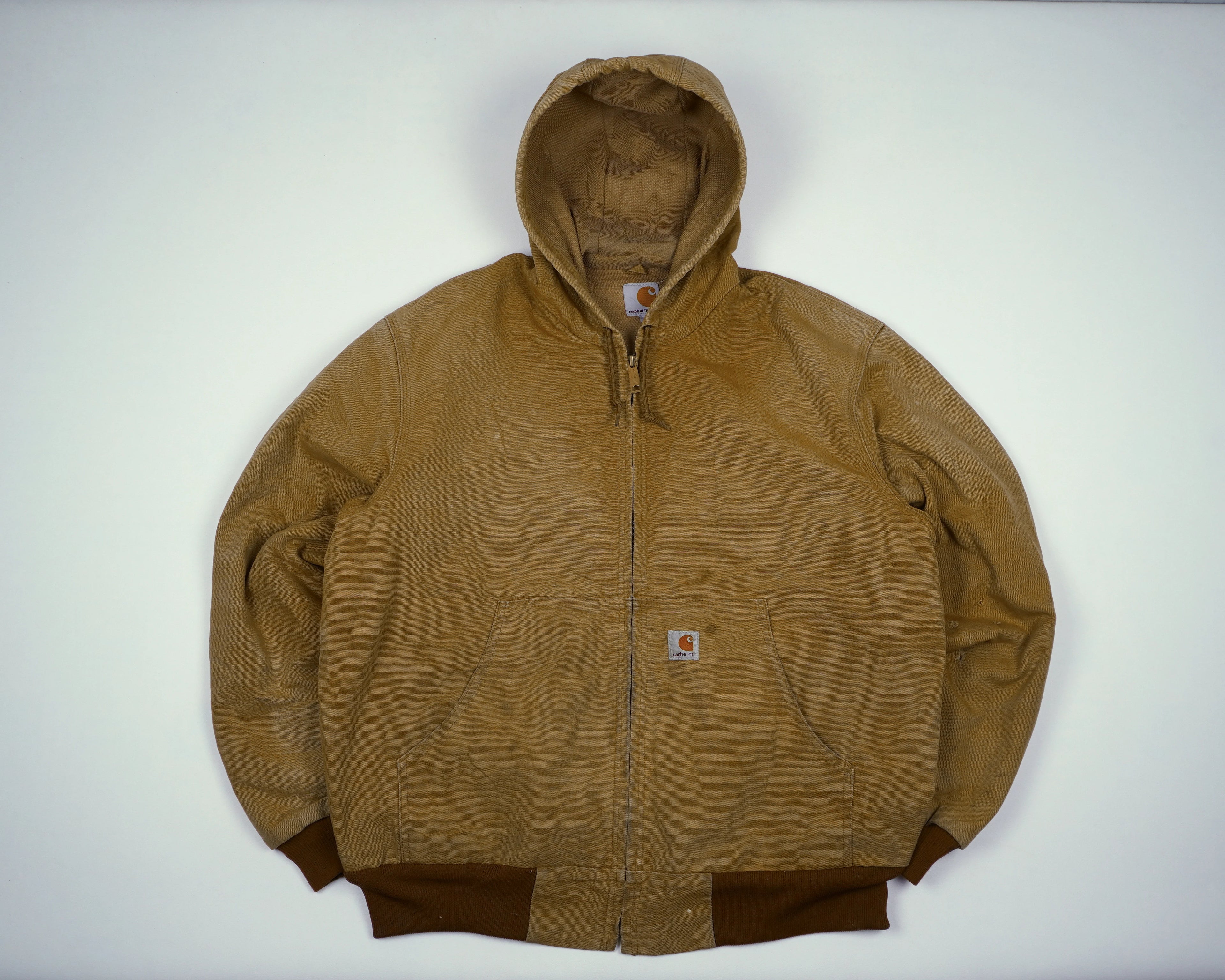 Carhartt Brown Active Jacket L Canvas