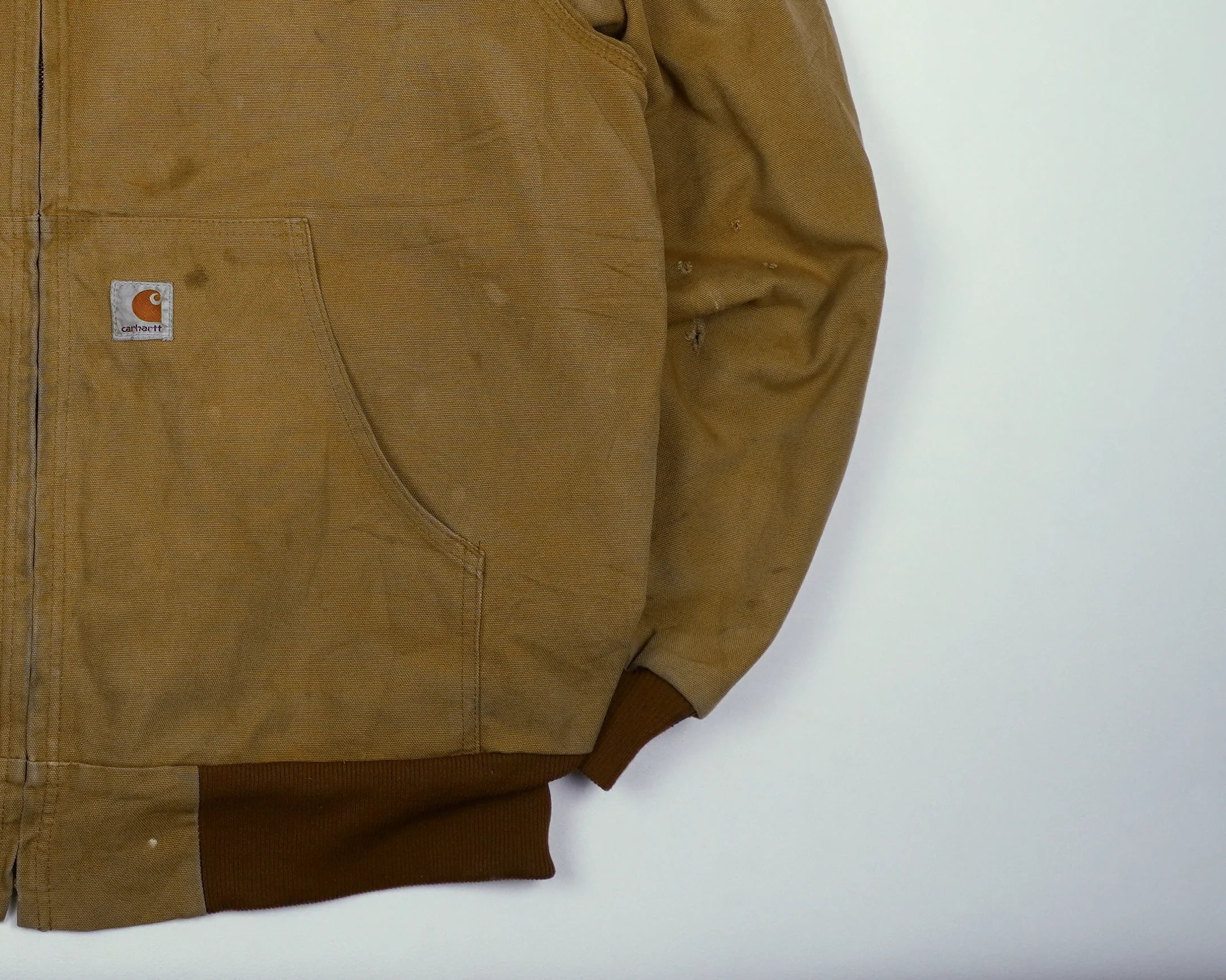 Carhartt Brown Active Jacket L Canvas
