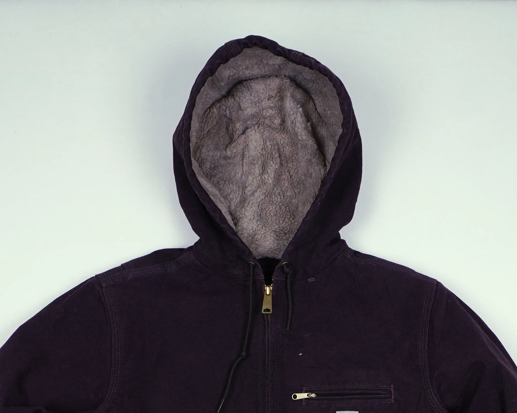 Carhartt Black Active Jacket S Canvas, Sherpa