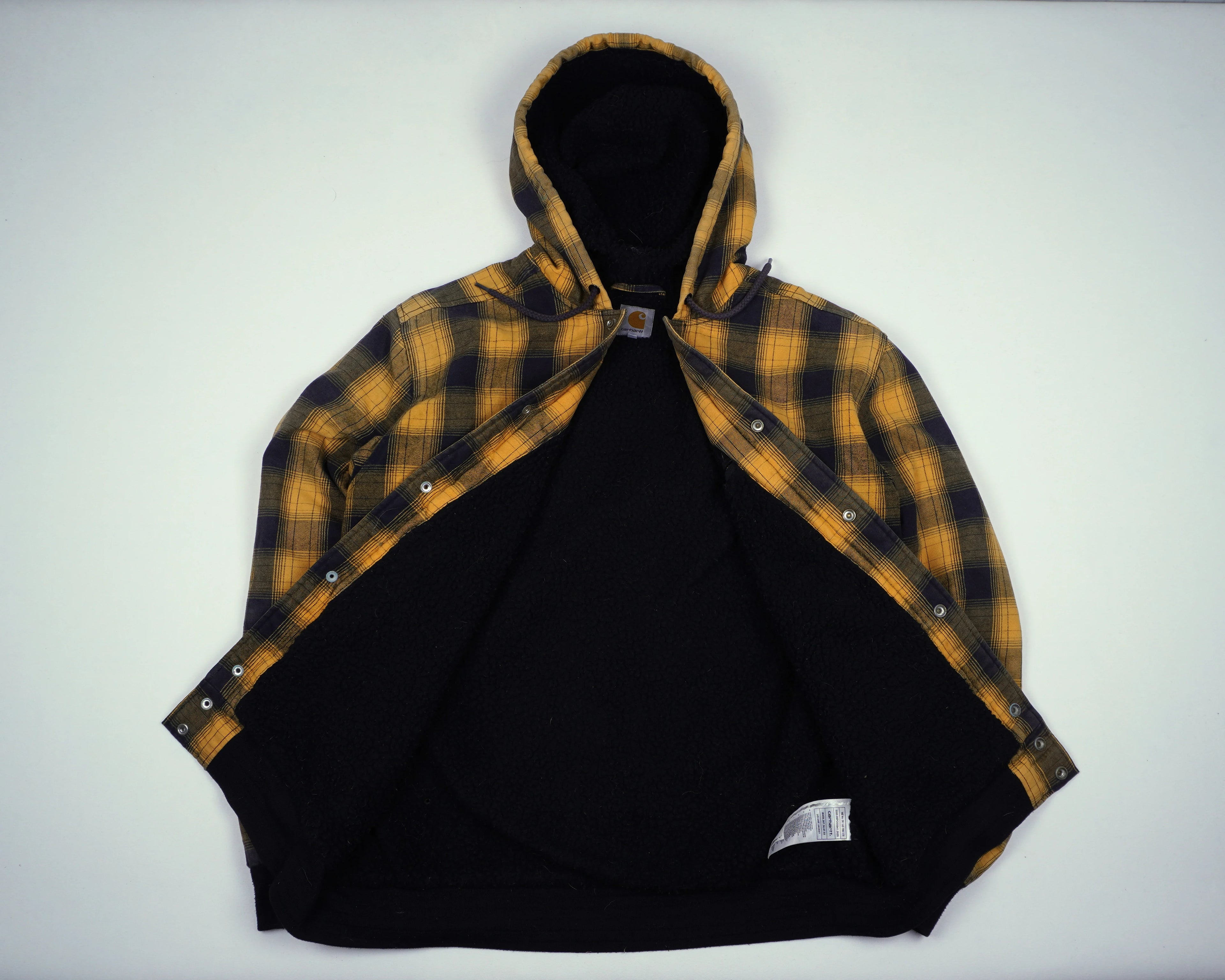 Carhartt Yellow Active Jacket XL Cotton, Polyester