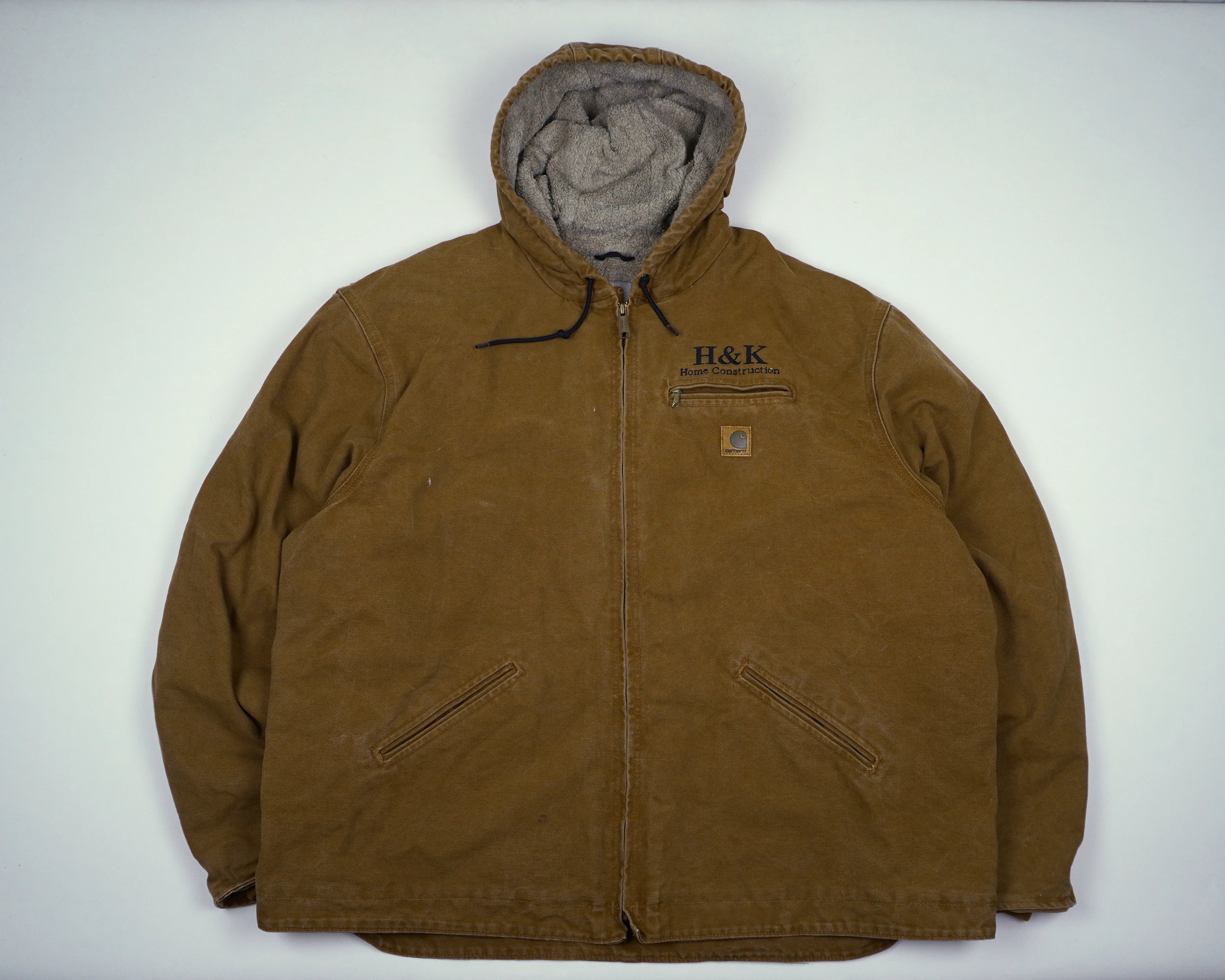 Carhartt Brown Active Jacket XXXL Cotton