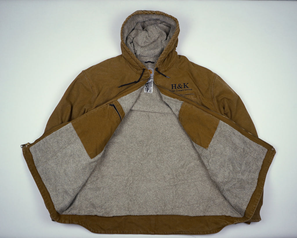 Carhartt Brown Active Jacket XXXL Cotton