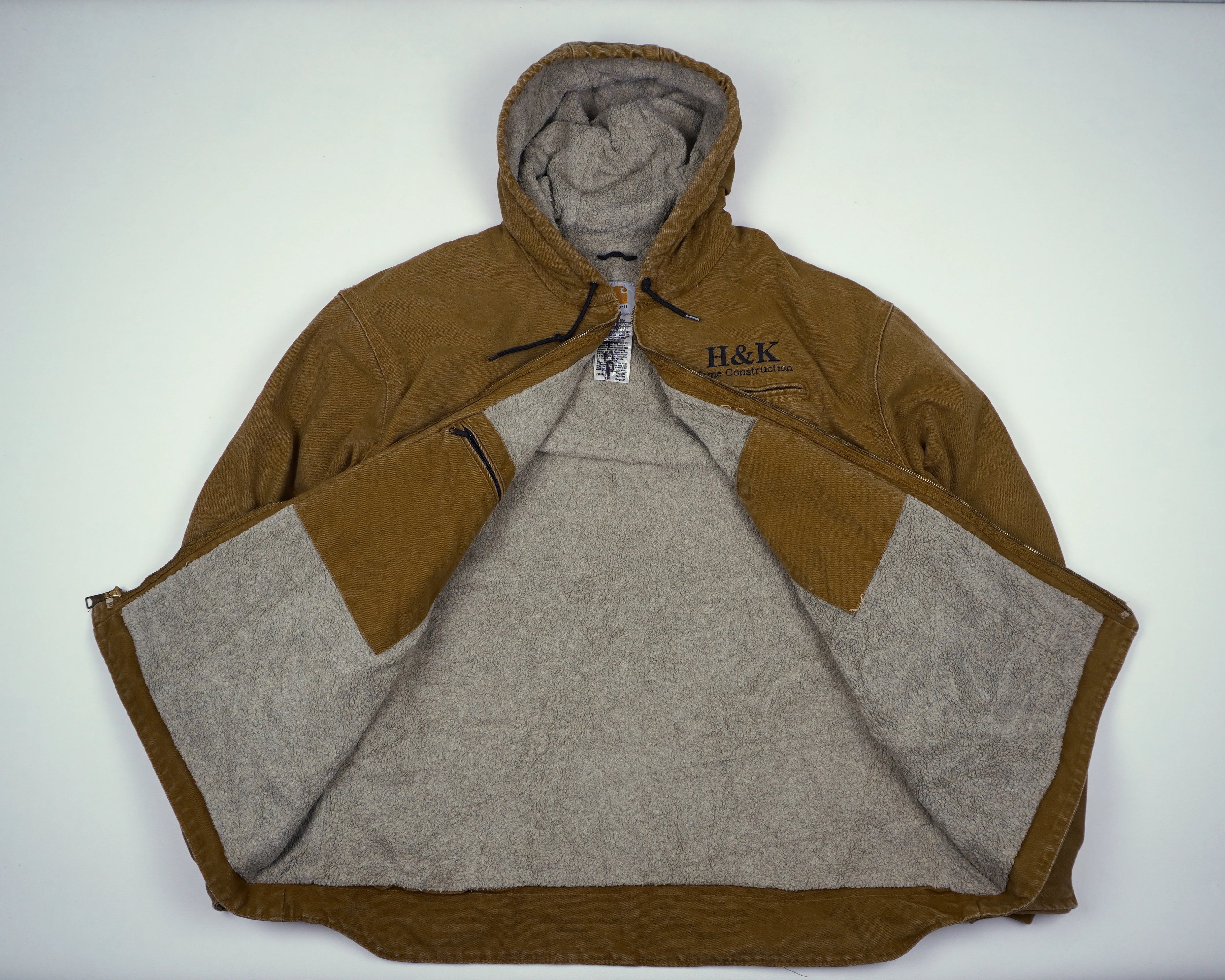 Carhartt Brown Active Jacket XXXL Cotton