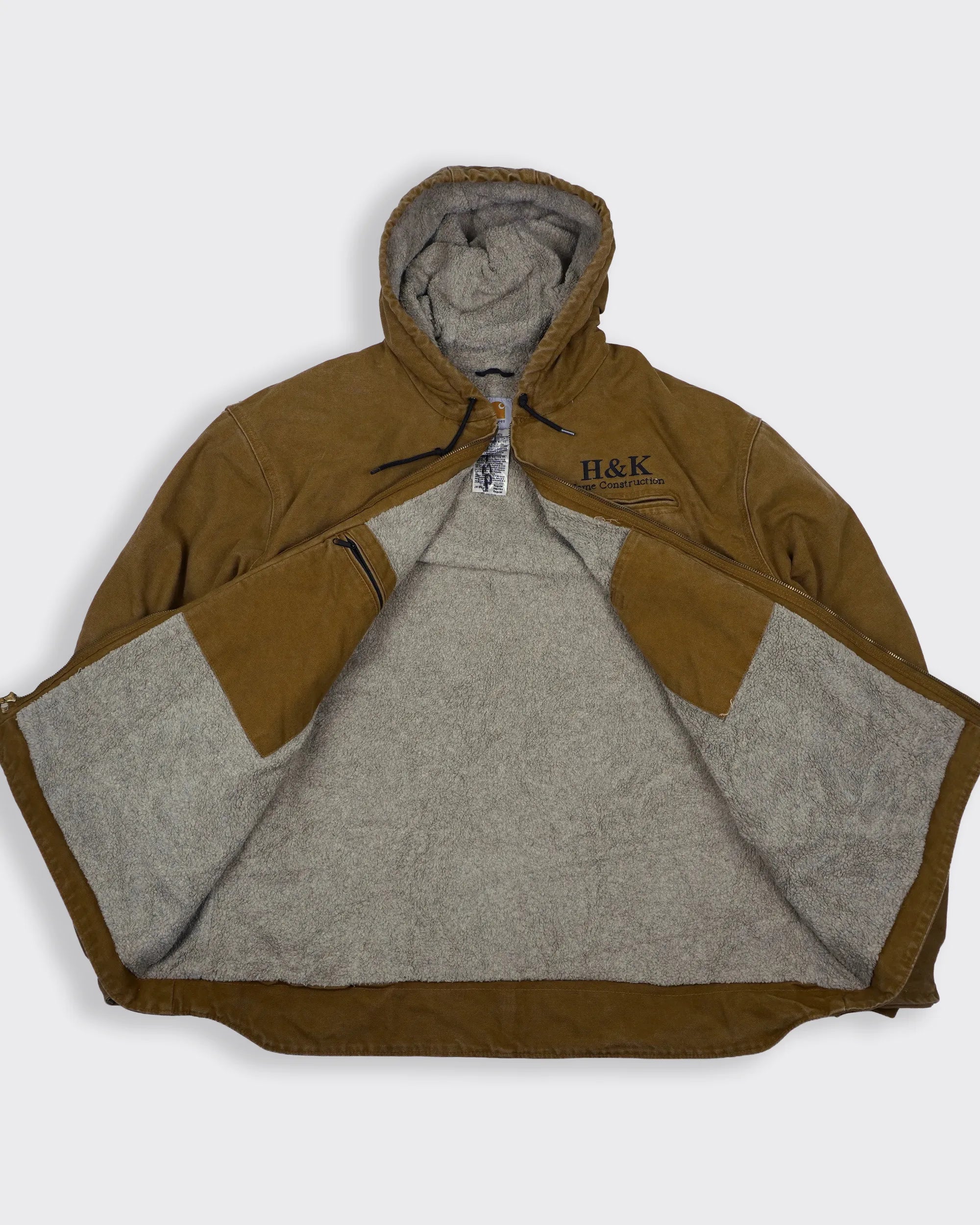 Carhartt Brown Active Jacket - XXXL
