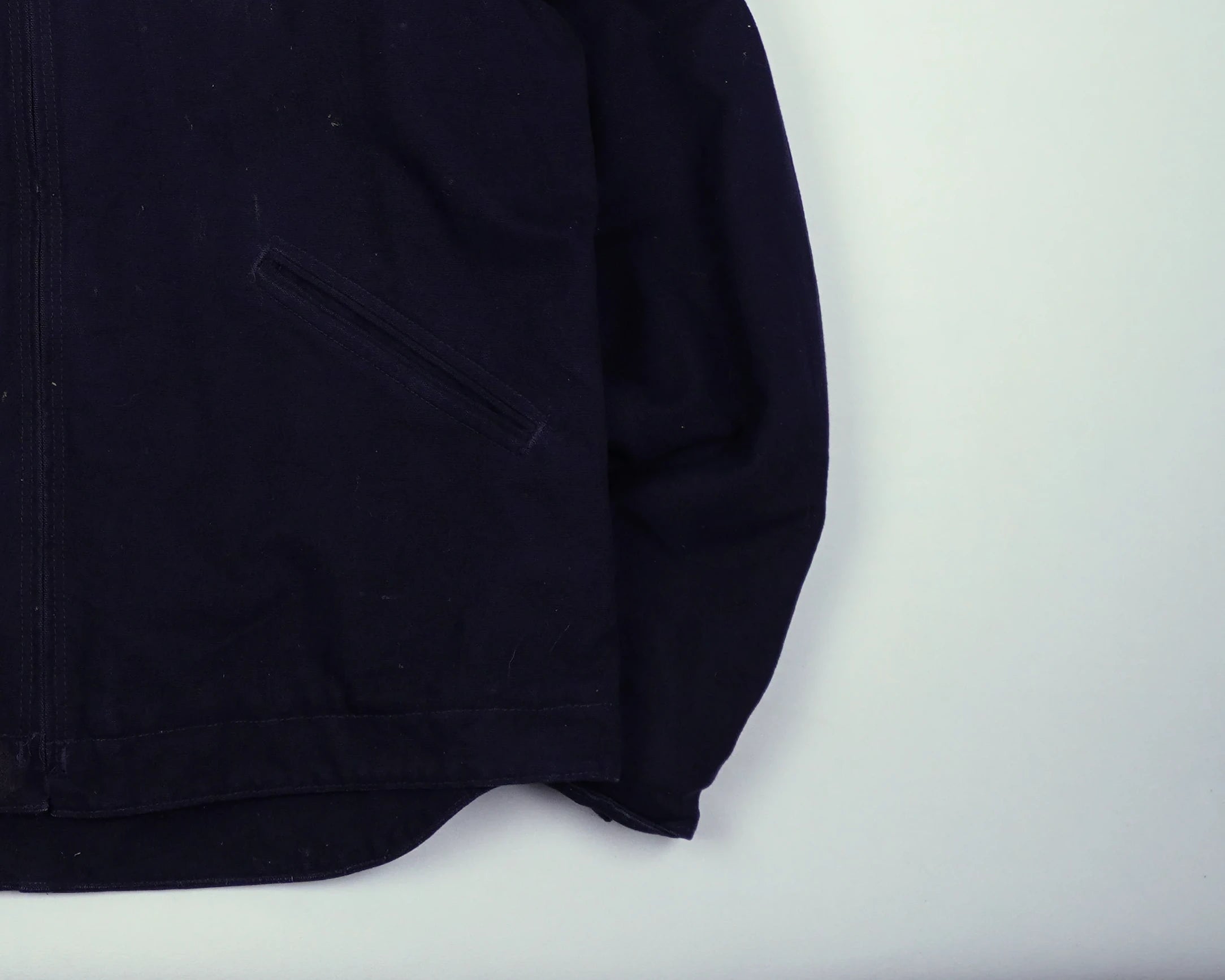 Carhartt Navy Active Jacket L Cotton, Polyester