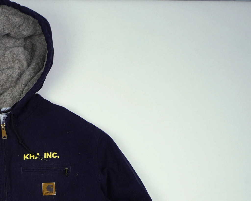 Carhartt Navy Active Jacket L Cotton, Polyester