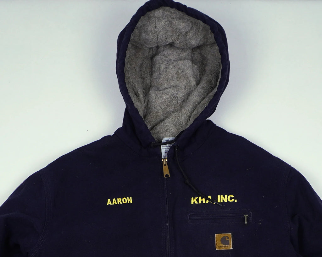 Carhartt Navy Active Jacket L Cotton, Polyester