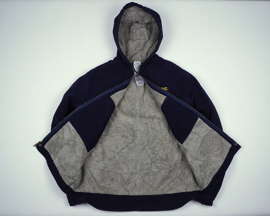Carhartt Navy Active Jacket L Cotton, Polyester