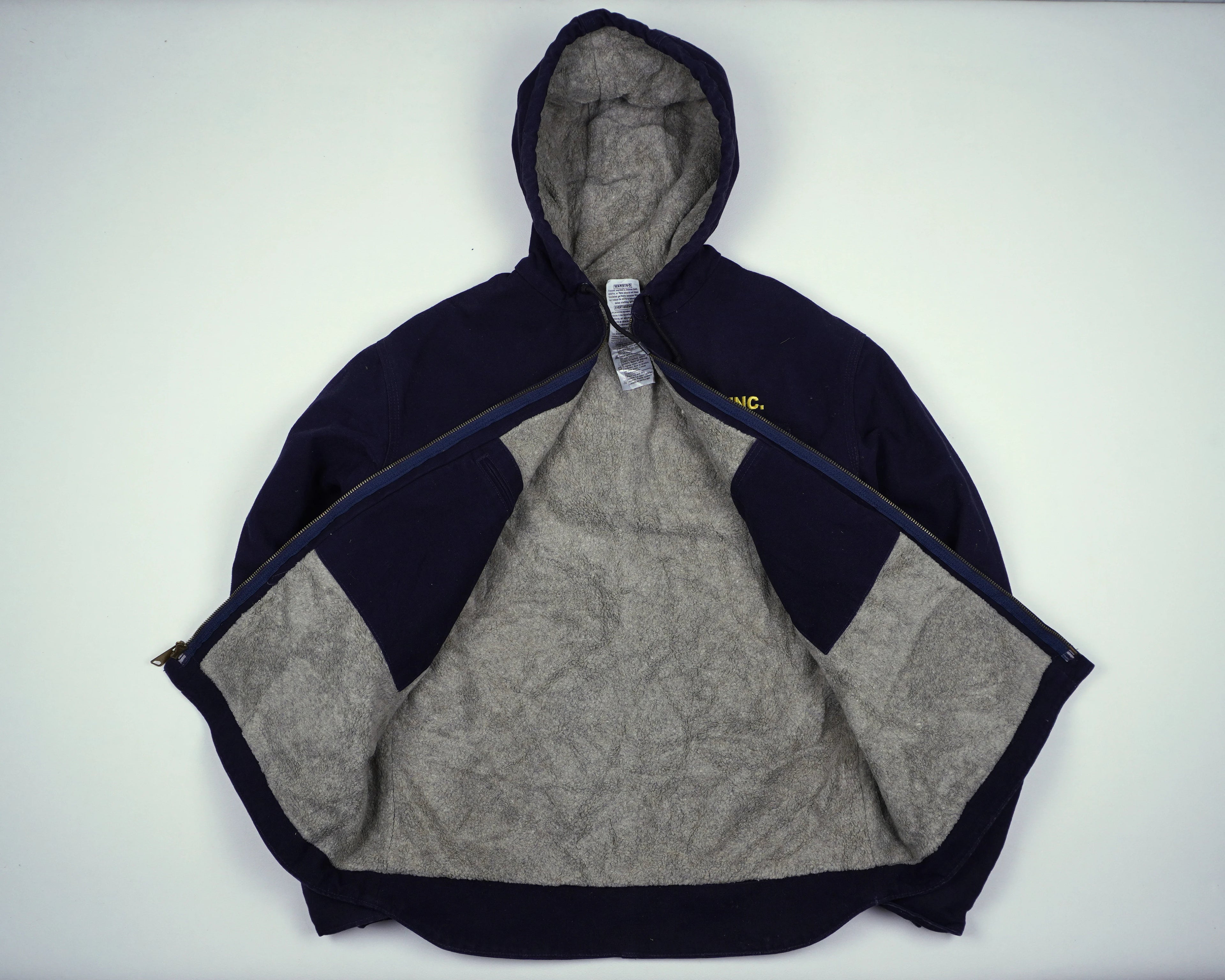 Carhartt Navy Active Jacket L Cotton, Polyester