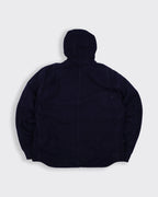Carhartt marineblauwe Active jas maat L, gemaakt van katoen en polyester.