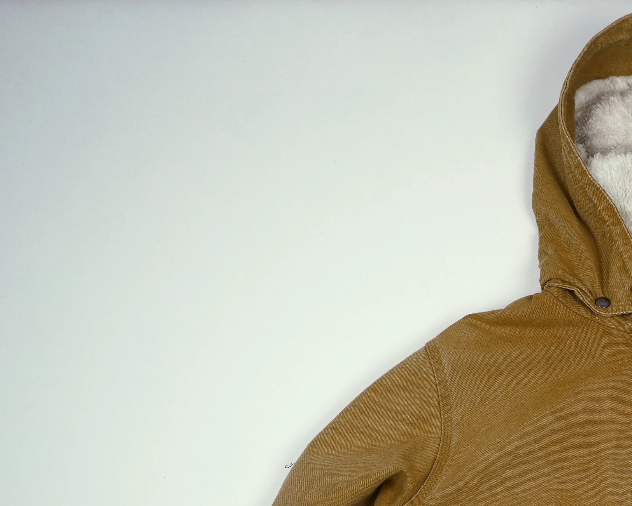 Carhartt Brown Active Jacket XXL Canvas, Sherpa