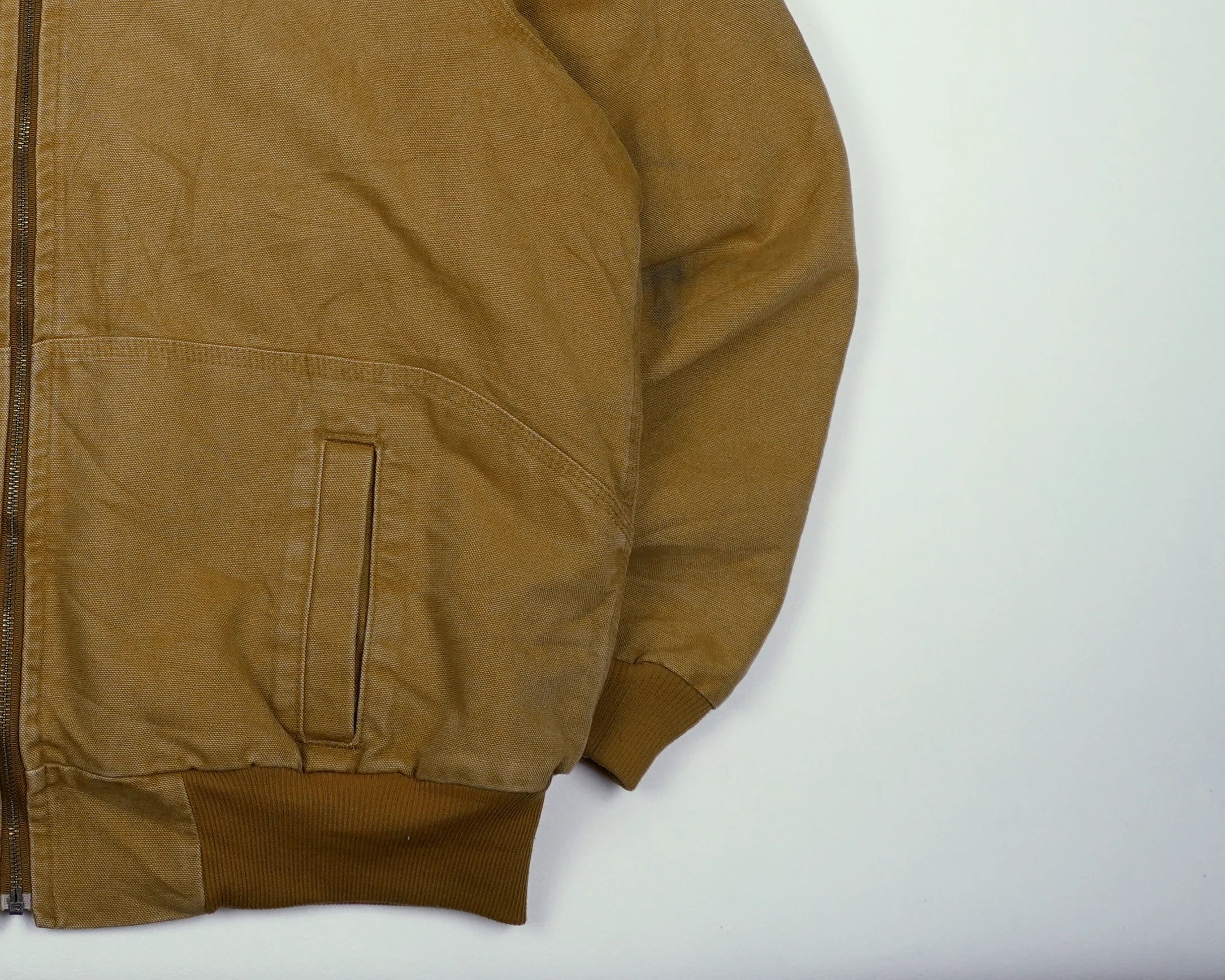 Carhartt Brown Active Jacket XXL Canvas, Sherpa