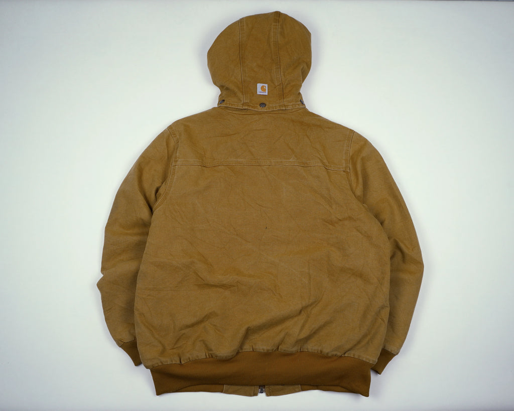 Carhartt Brown Active Jacket XXL Canvas, Sherpa