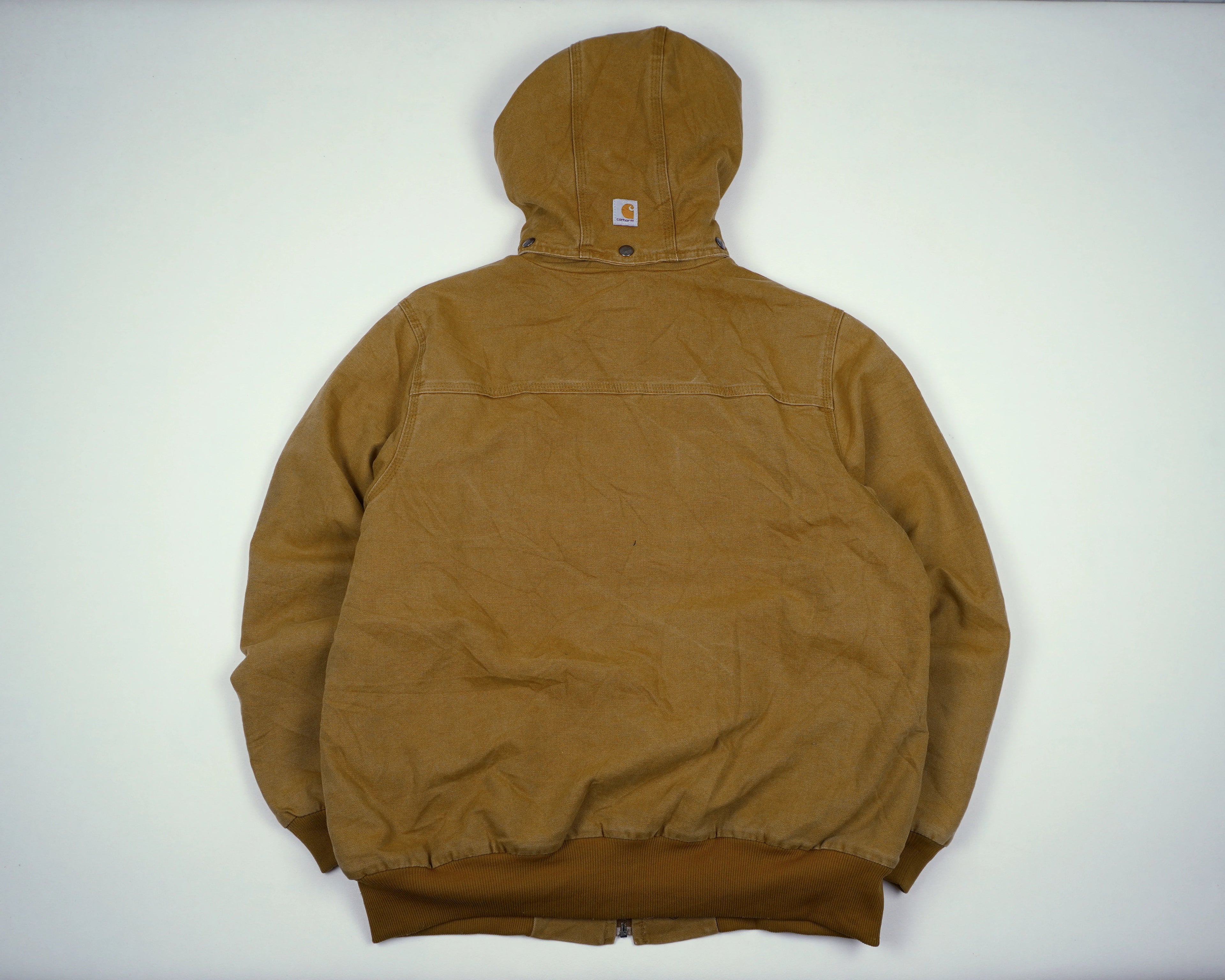 Carhartt Brown Active Jacket XXL Canvas, Sherpa