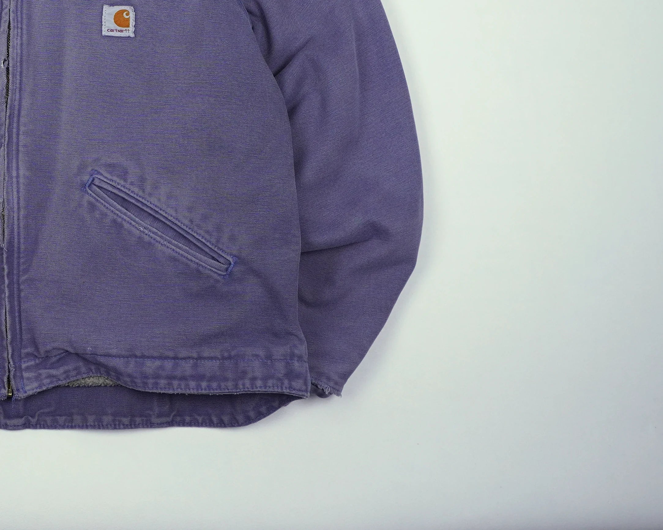 Carhartt Purple Active Jacket M Cotton