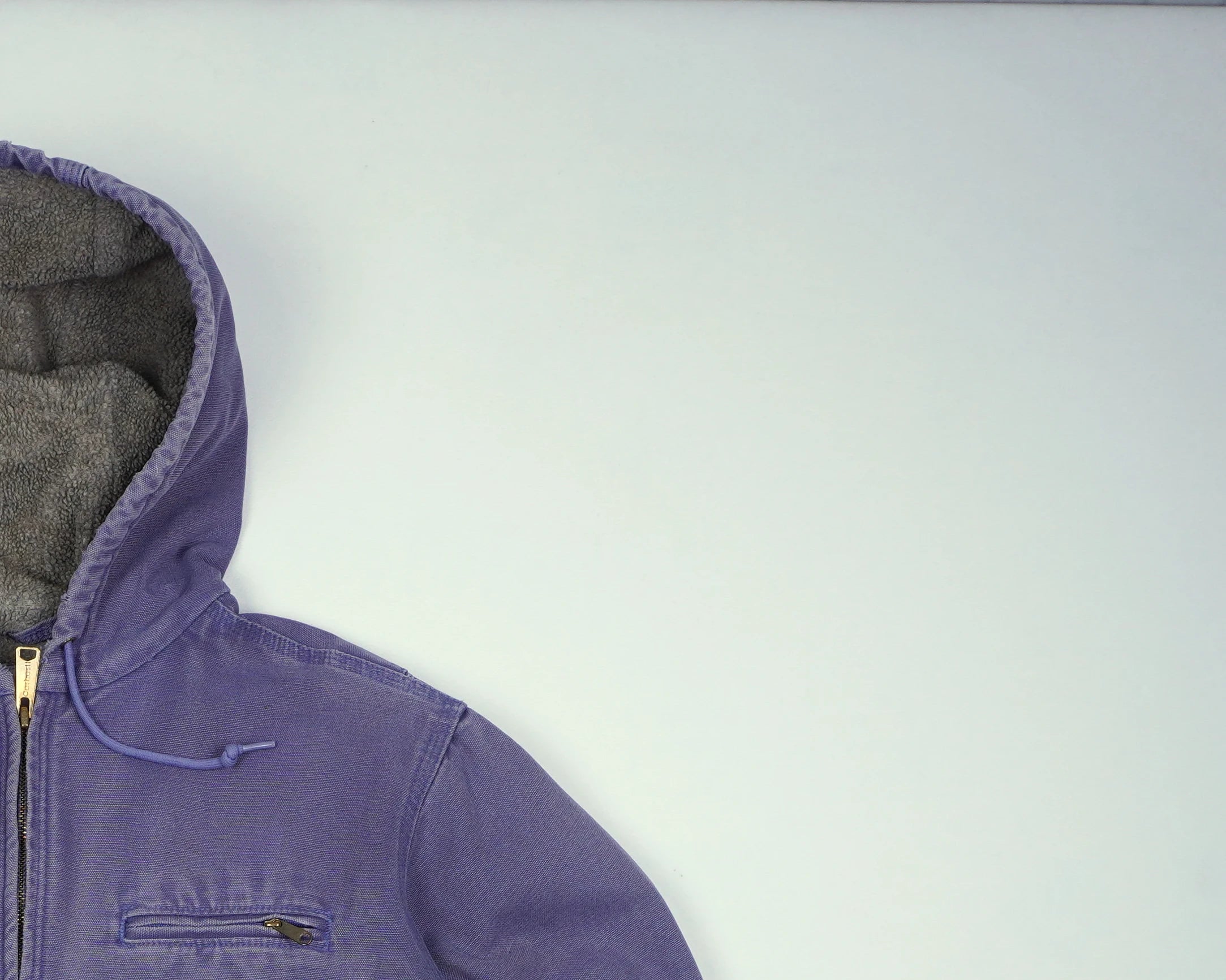 Carhartt Purple Active Jacket M Cotton