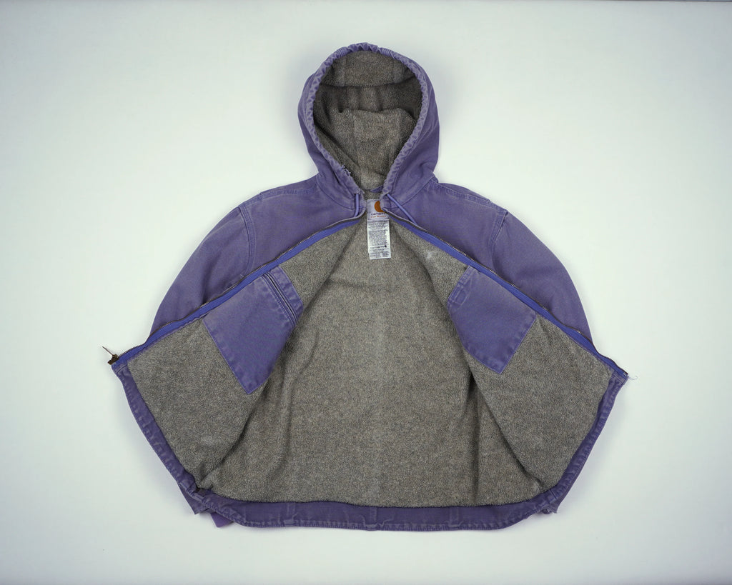 Carhartt Purple Active Jacket M Cotton
