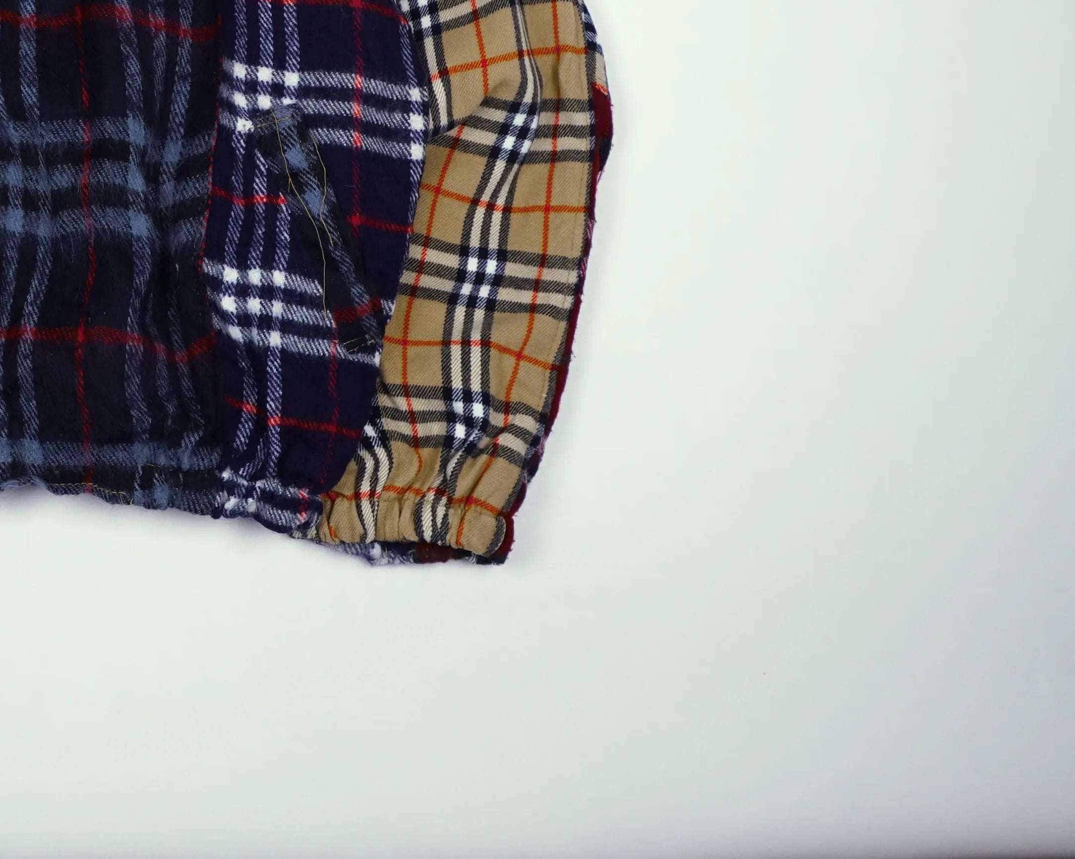 Burberry Brown Bomber Jacket S Wool, Polyester