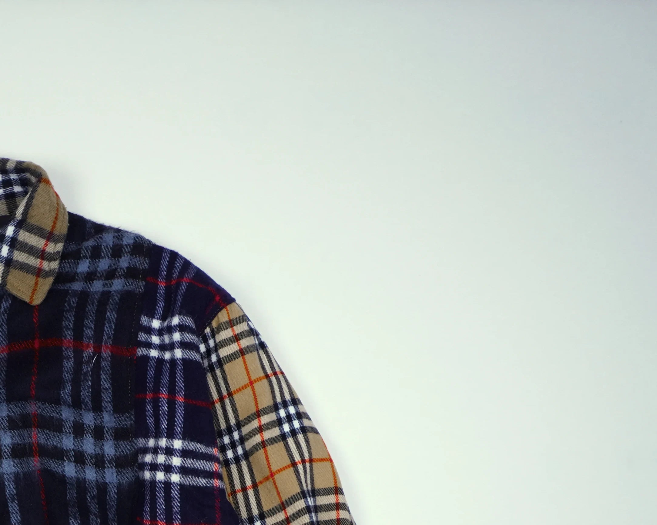 Burberry Brown Bomber Jacket S Wool, Polyester